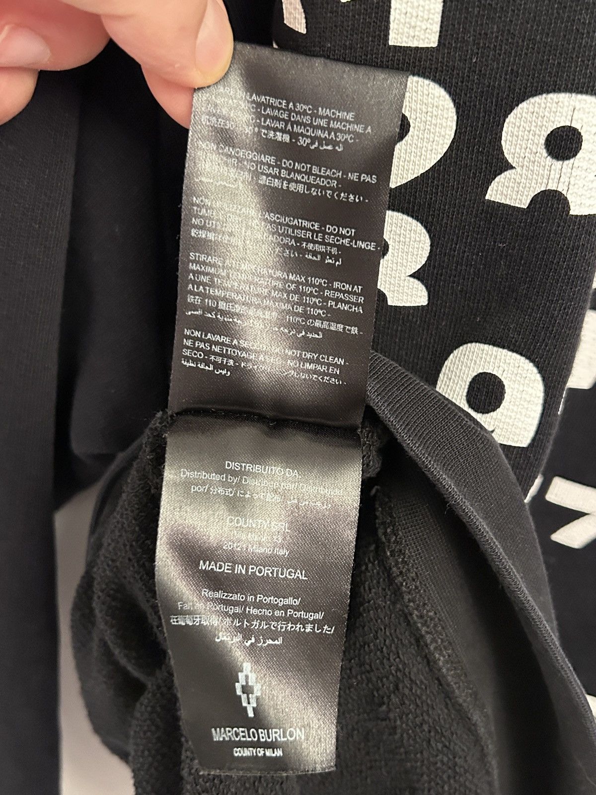 Marcelo Burlon Marcelo Burlon County of Milan crewneck sweatshirt Black M Size US M / EU 48-50 / 2 - 4 Thumbnail