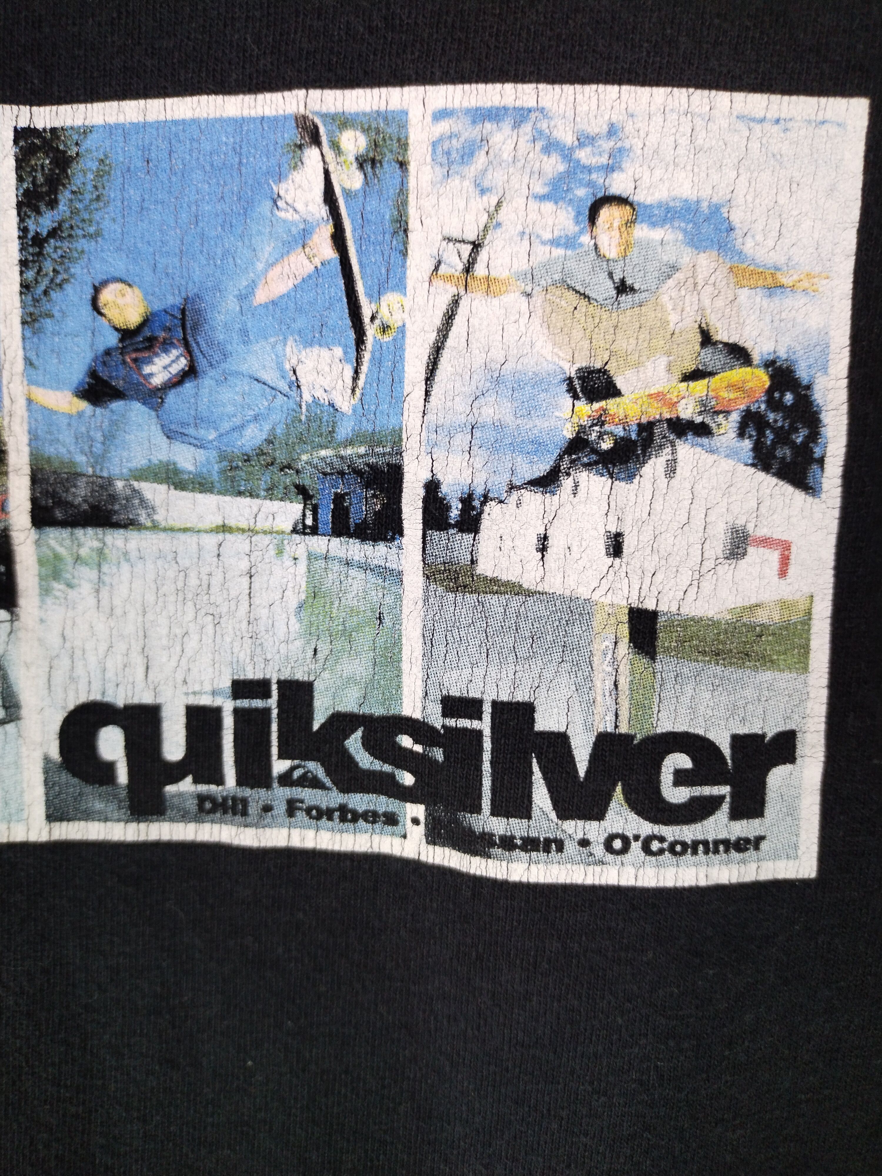 Quiksilver Vintage Quiksilver Skate Promo Tee Size US L / EU 52-54 / 3 - 3 Thumbnail