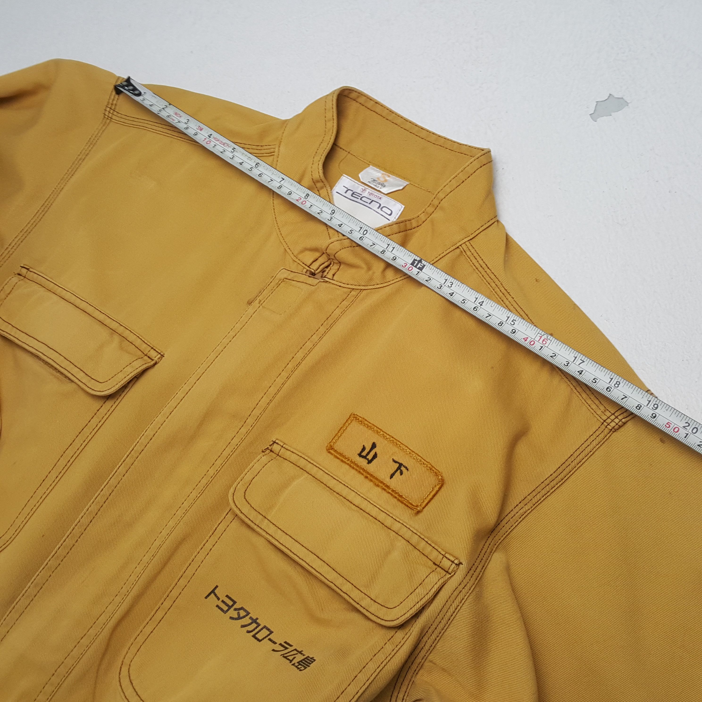 Japanese Brand TOYOTA TECNO Racing Workwear Motorsports Coverall Jacket Size US S / EU 44-46 / 1 - 10 Thumbnail