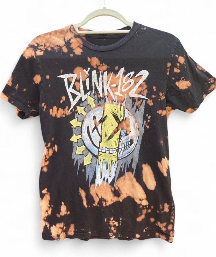 Gildan Rare Y2K Blink-182 Tie-Dye T-Shirt From the first reunion Size US S / EU 44-46 / 1 - 1 Thumbnail