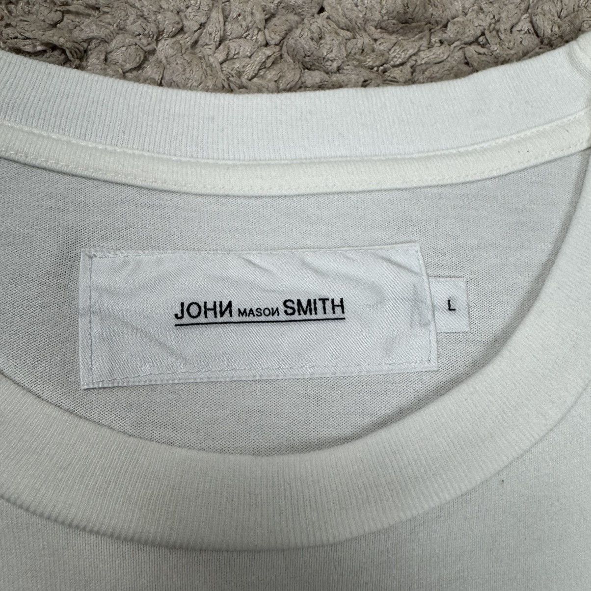 Japanese Brand Vintage John Mason Smith Mike O'Meally long-sleeve T-shirt Size US L / EU 52-54 / 3 - 18 Thumbnail