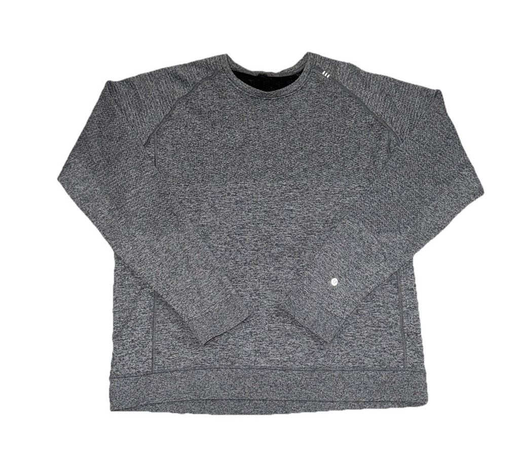 Lululemon LULULEMON ENGINEERED WARMTH LONG SLEEVE CREW GREY SIZE XL Size US XL / EU 56 / 4 - 1 Thumbnail