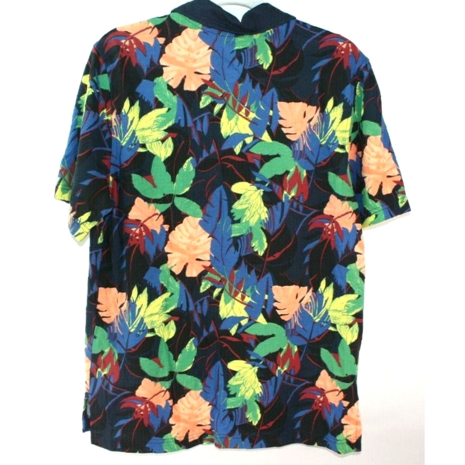 Vintage Mens Blue Floral Polo Shirt Unique designs for unique Men S Size US S / EU 44-46 / 1 - 2 Thumbnail