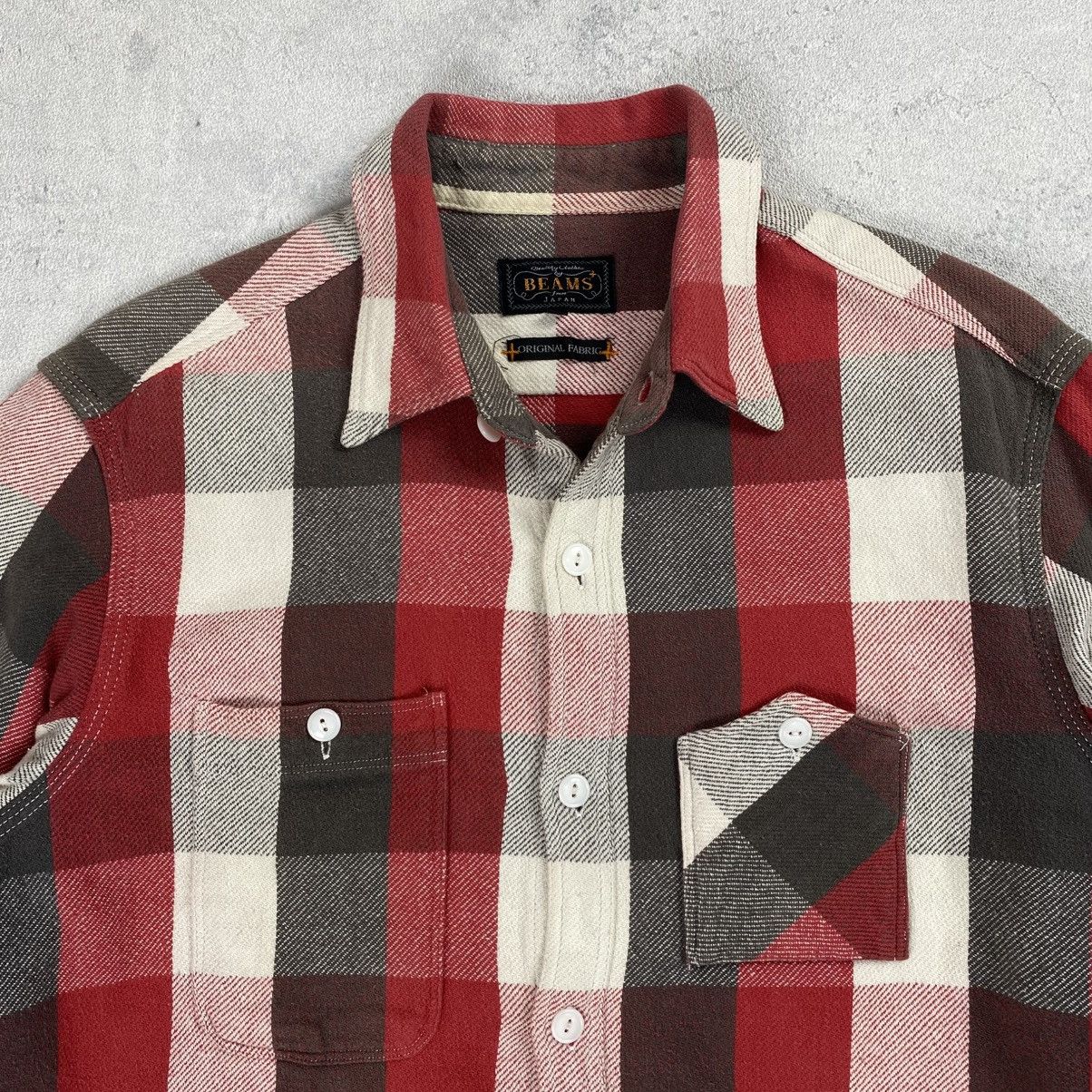 Beams Plus Japan Beams Plus Flannel Shirt Size US L / EU 52-54 / 3 - 7 Thumbnail