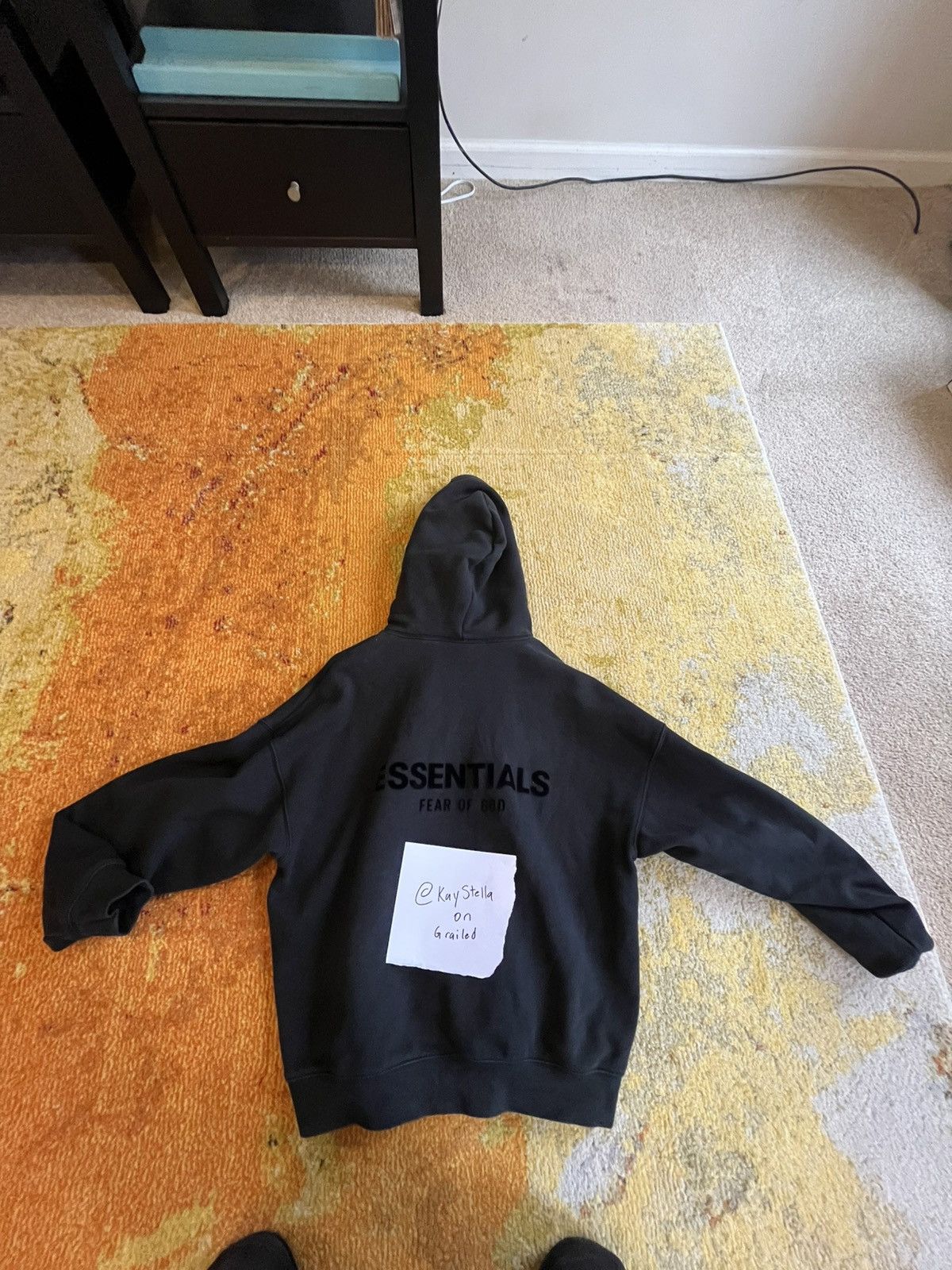 Essentials × Fear of God × Vintage ESSENTIALSxFOG HOODIE Size US M / EU 48-50 / 2 - 3 Thumbnail