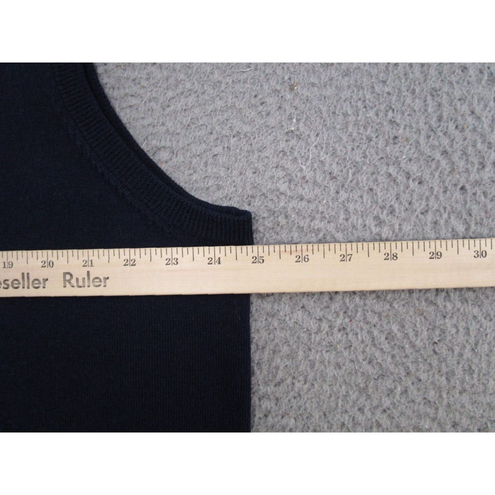 Peter Millar Peter Millar Vest 1/4 Zip Wool Blue Men’s XL Vest Size US XL / EU 56 / 4 - 5 Thumbnail