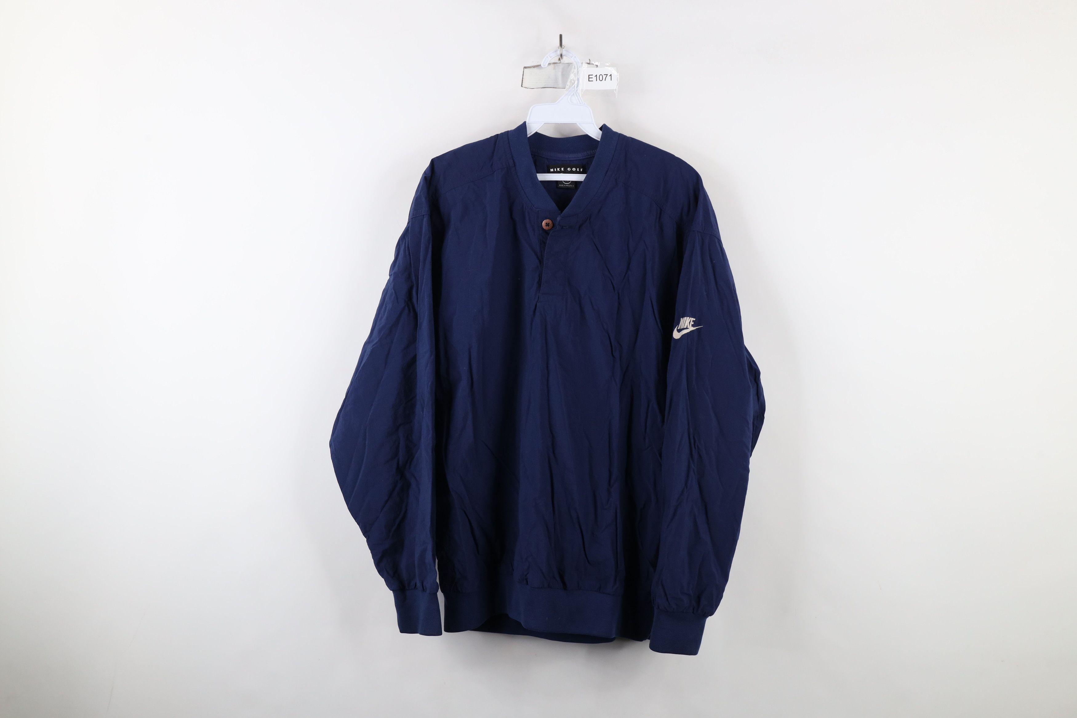 Nike × Vintage Vintage 90s Nike Golf Scott Mini Swoosh Pullover Jacket Size US M / EU 48-50 / 2 - 1 Thumbnail