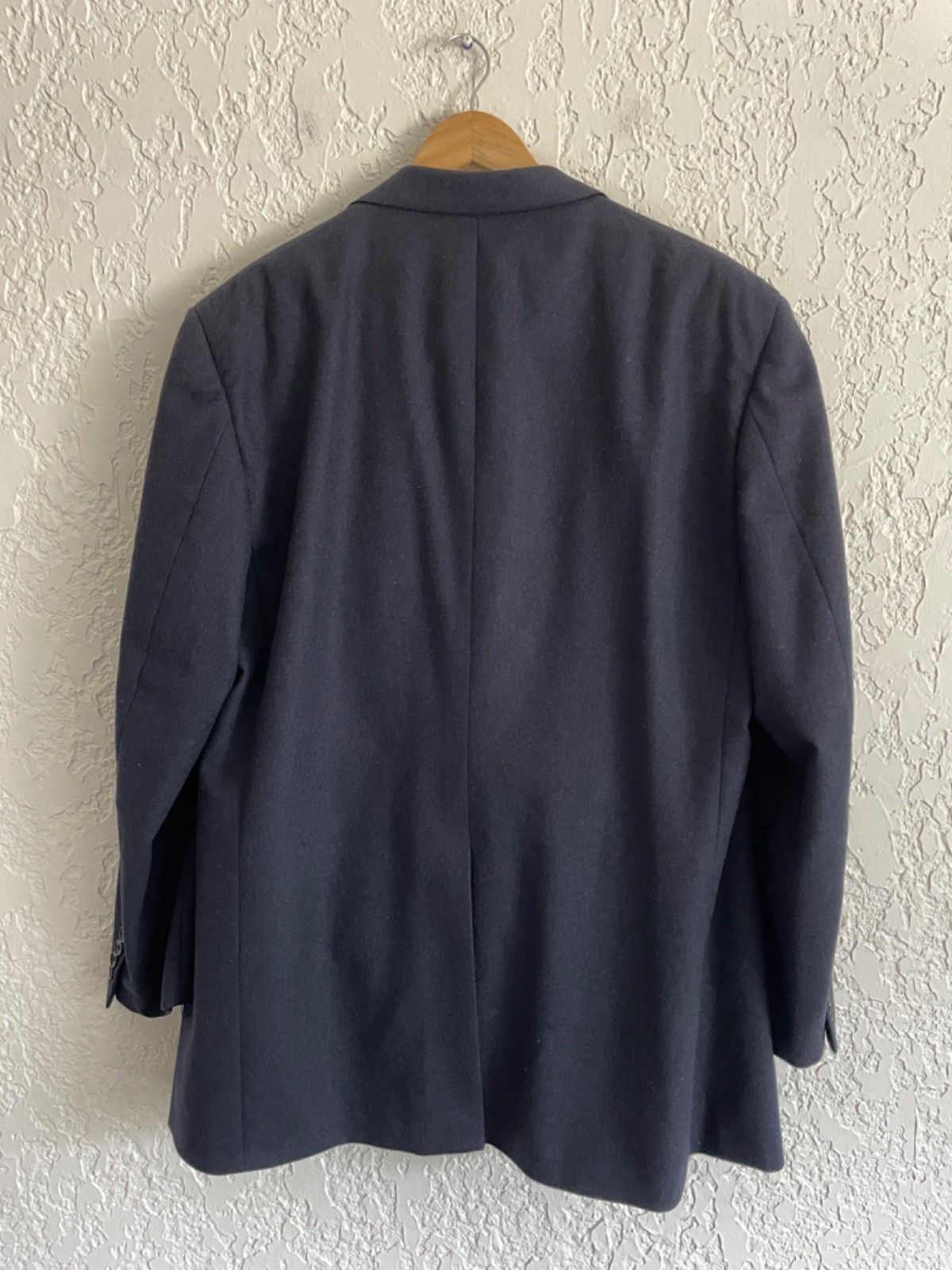 Polo Ralph Lauren 🔥 Polo Ralph Lauren® RARE 80s Iconic Navy Flannel Wool Suit Size 46L - 5 Thumbnail