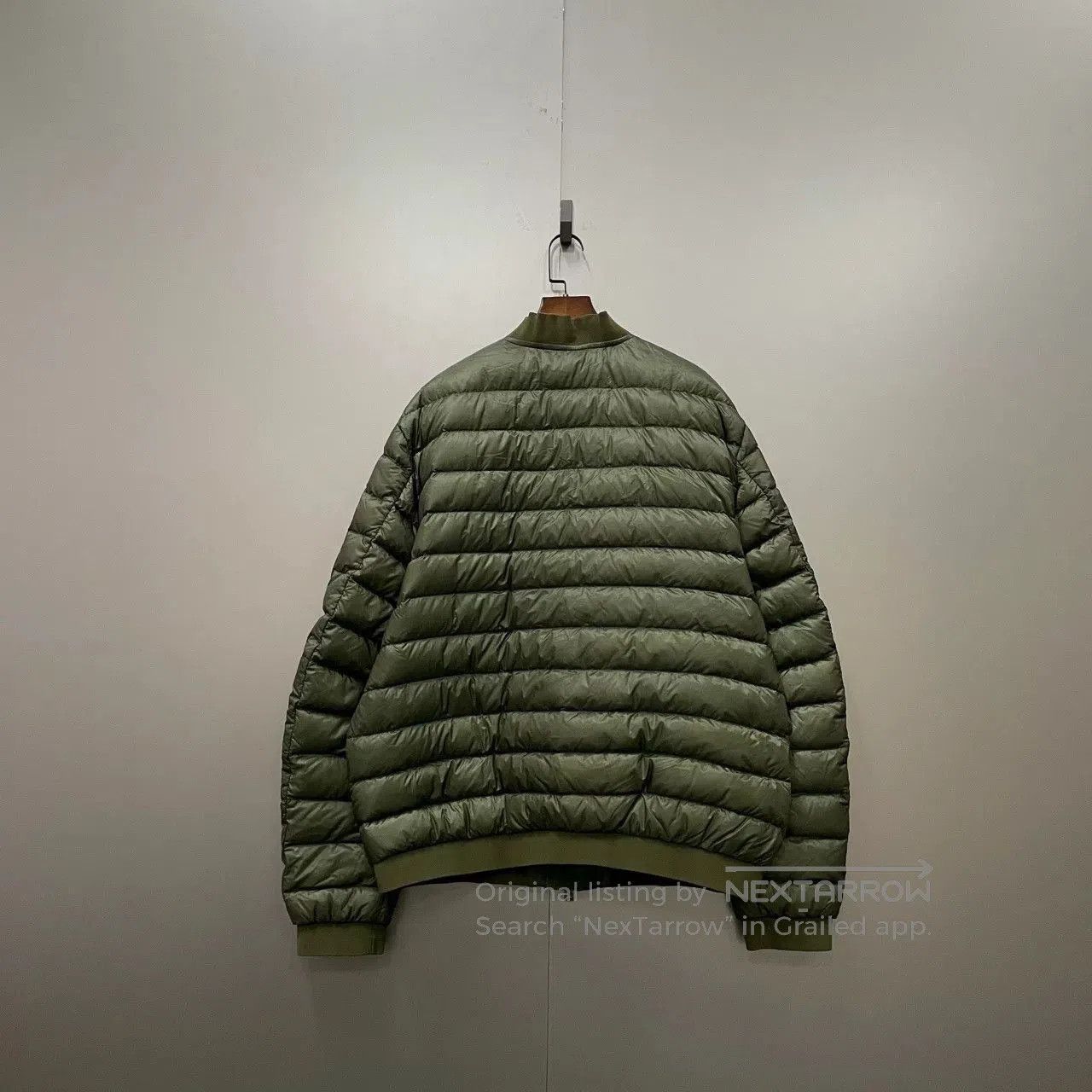 Moncler moncler green down jacket size 6. Size US L / EU 52-54 / 3 - 2 Thumbnail