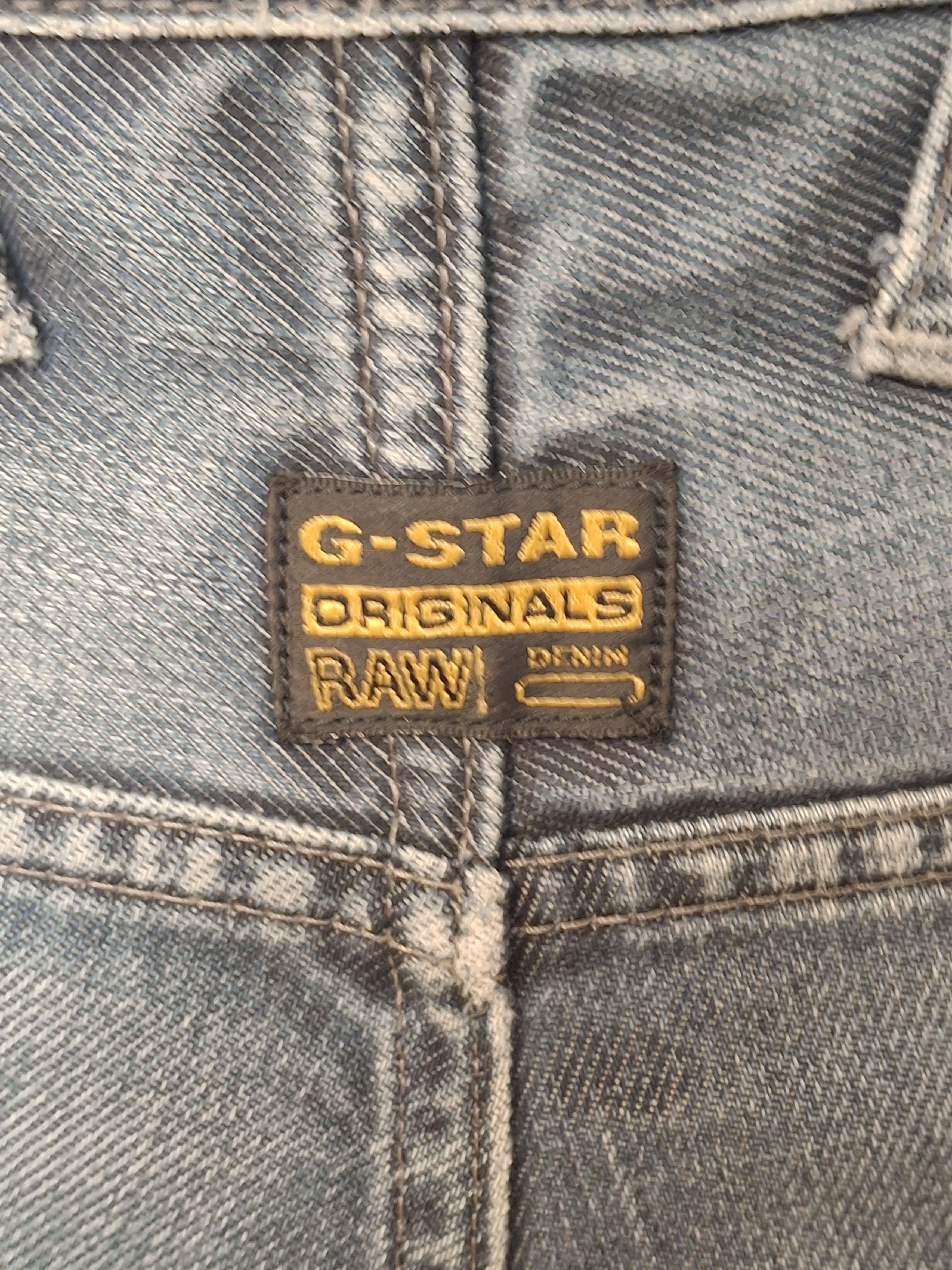 G-Star G-Star RAW Archive Y2K Reworked Denim Maxi Skirt 33" Size 33" - 7 Thumbnail