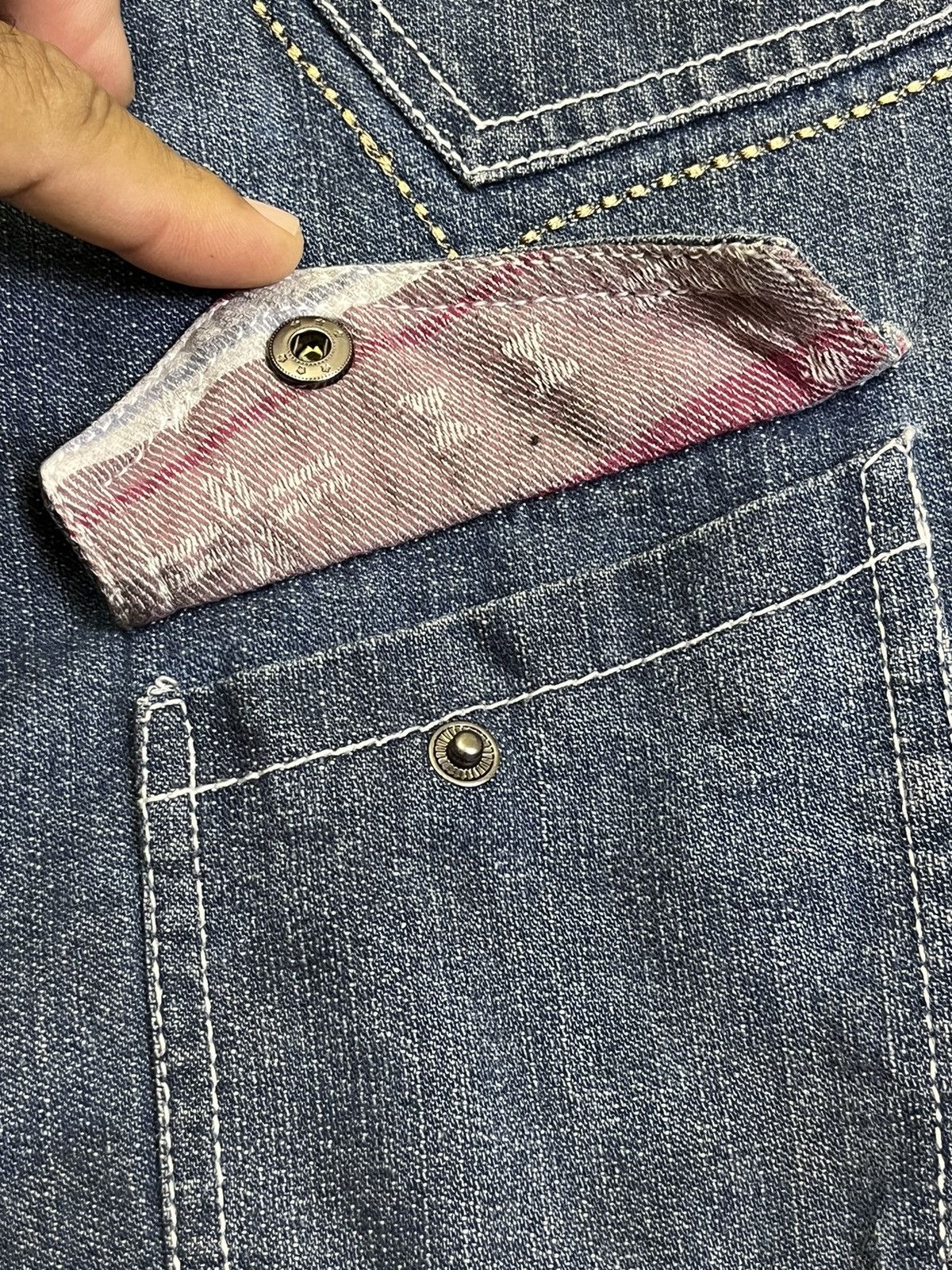 In The Attic SICK🔥IN THE ATTIC VIRGINIA BEACH BUTTON UP DENIM SHIRT Size US M / EU 48-50 / 2 - 10 Thumbnail