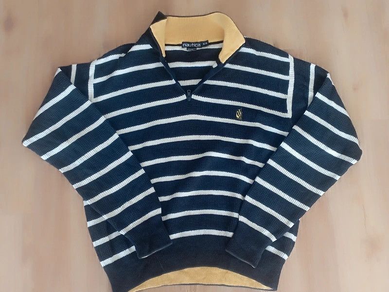 Nautica Vintage Nautica Knit Half-Zip Sweater – Size M Size US M / EU 48-50 / 2 - 9 Thumbnail