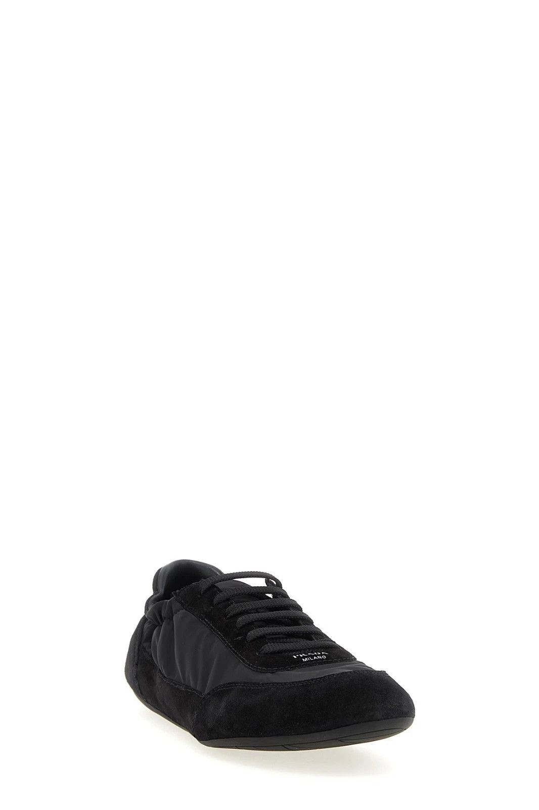 PRADA Collapse Re-Nylon Black Sneakers New & Authentic