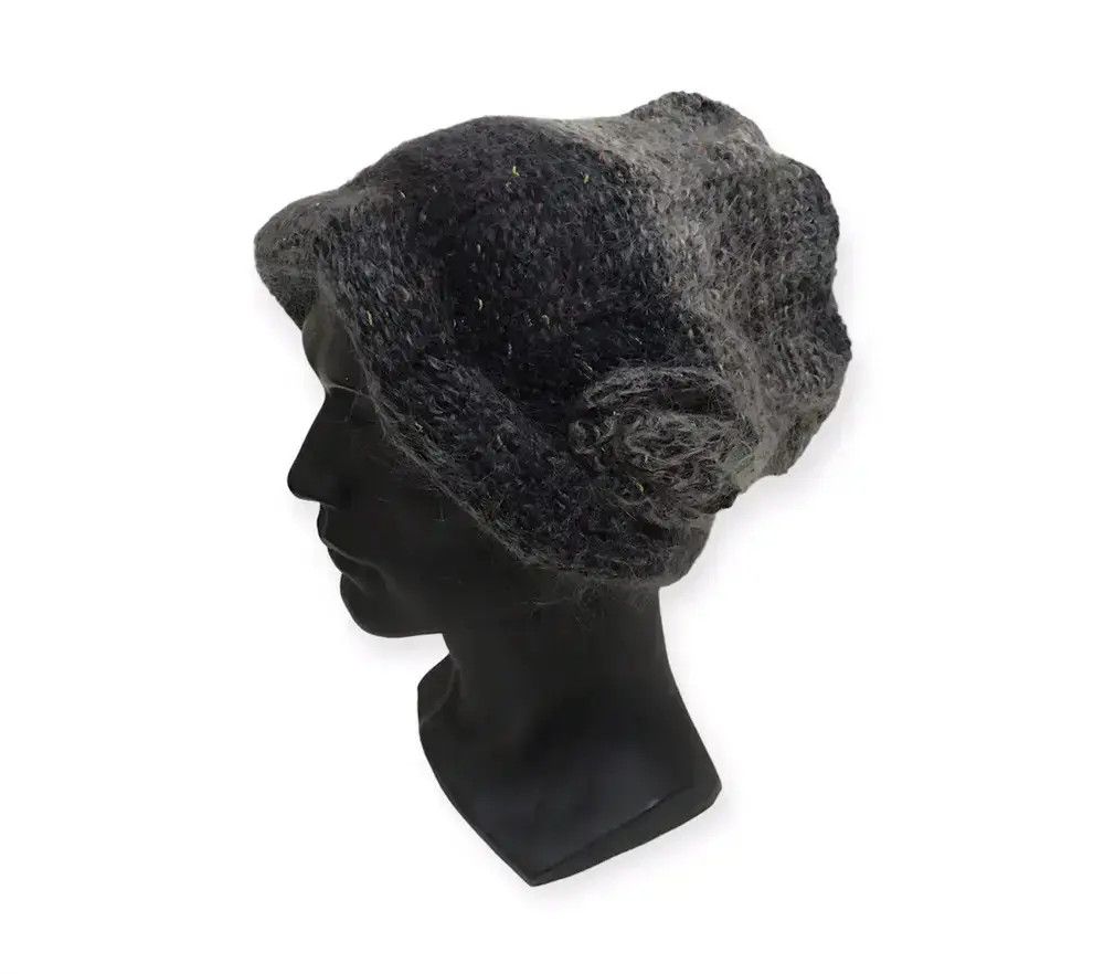 Japanese Brand × Vintage Japanese Brand Fleece Beanie Hat Size ONE SIZE - 1 Thumbnail