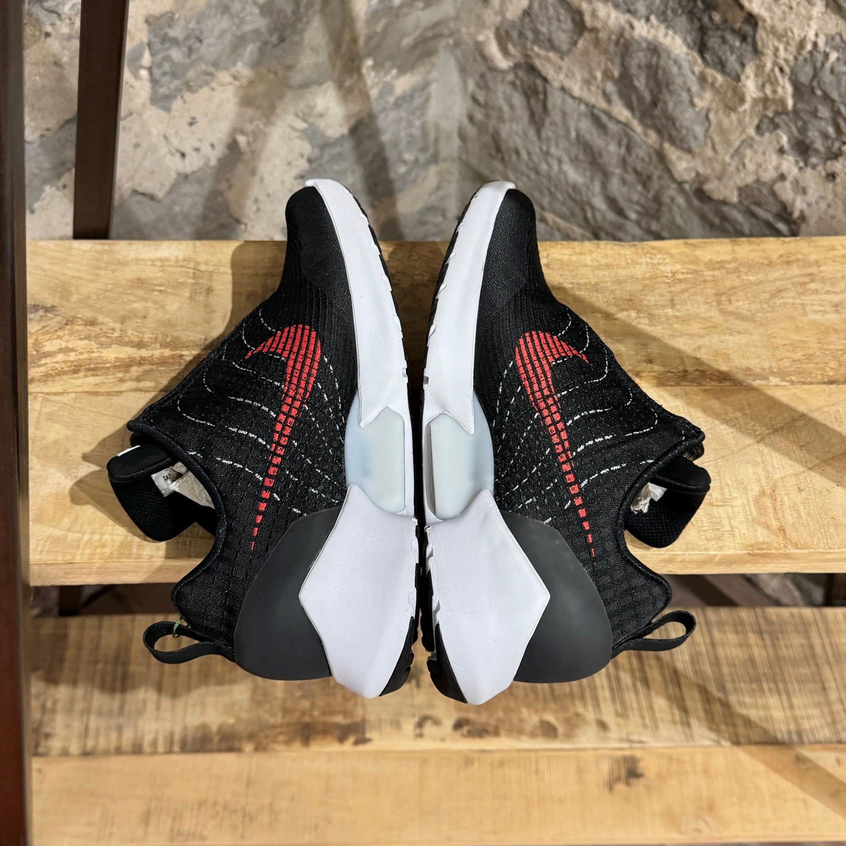 Nike Nike HyperAdapt 1.0 Black Red Lagoon University Sneakers Size US 9 / EU 42 - 7 Thumbnail