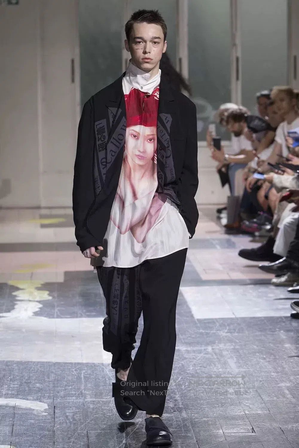 Yohji Yamamoto Yohji Yamamoto Black Character Suit Jacket. Size US M / EU 48-50 / 2 - 8 Thumbnail
