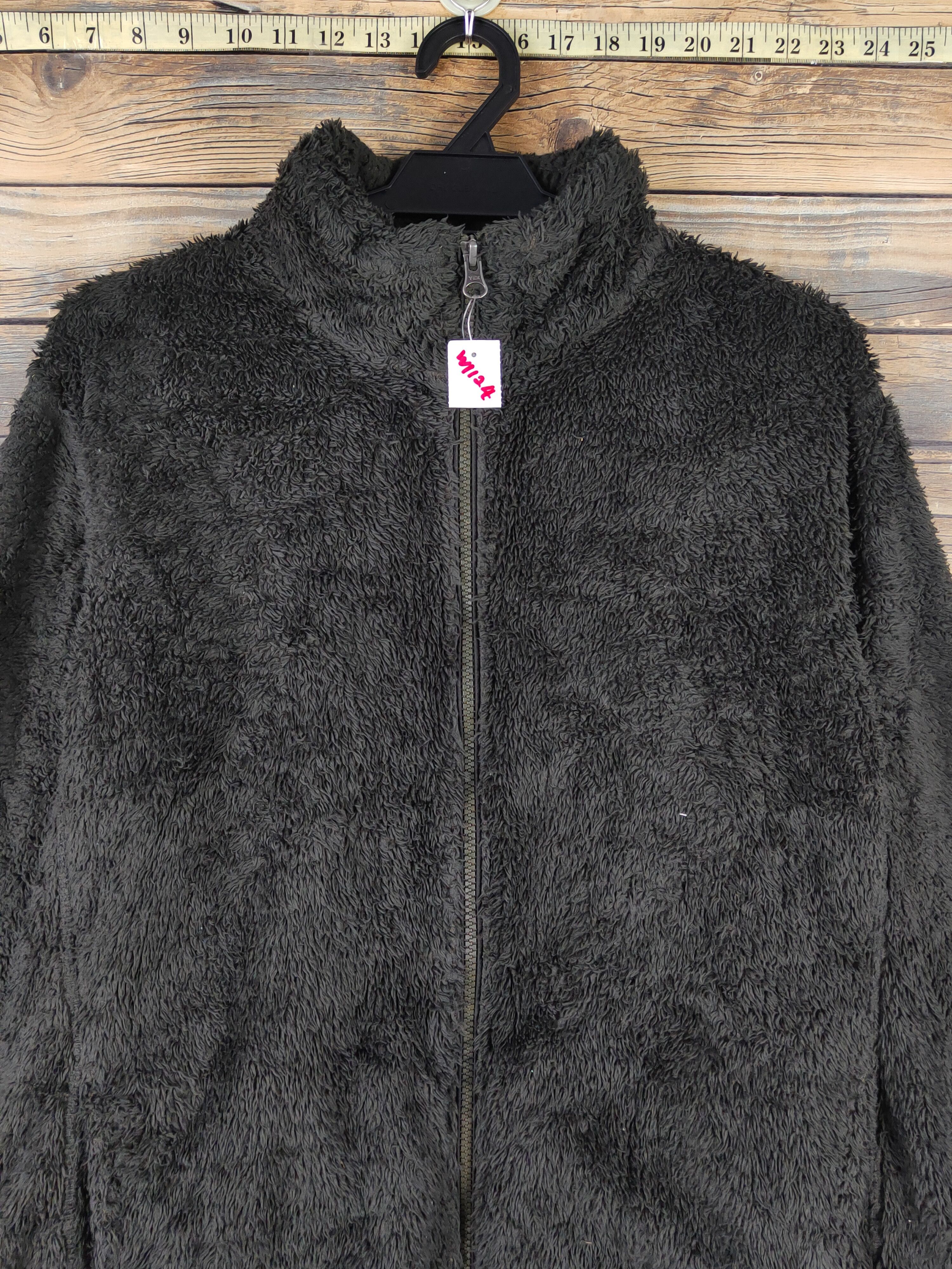 Japanese Brand × Vintage Uniqlo Dark Olive Shag Shaggy Fur Mohair Knitwear #W1124 Size US L / EU 52-54 / 3 - 2 Thumbnail