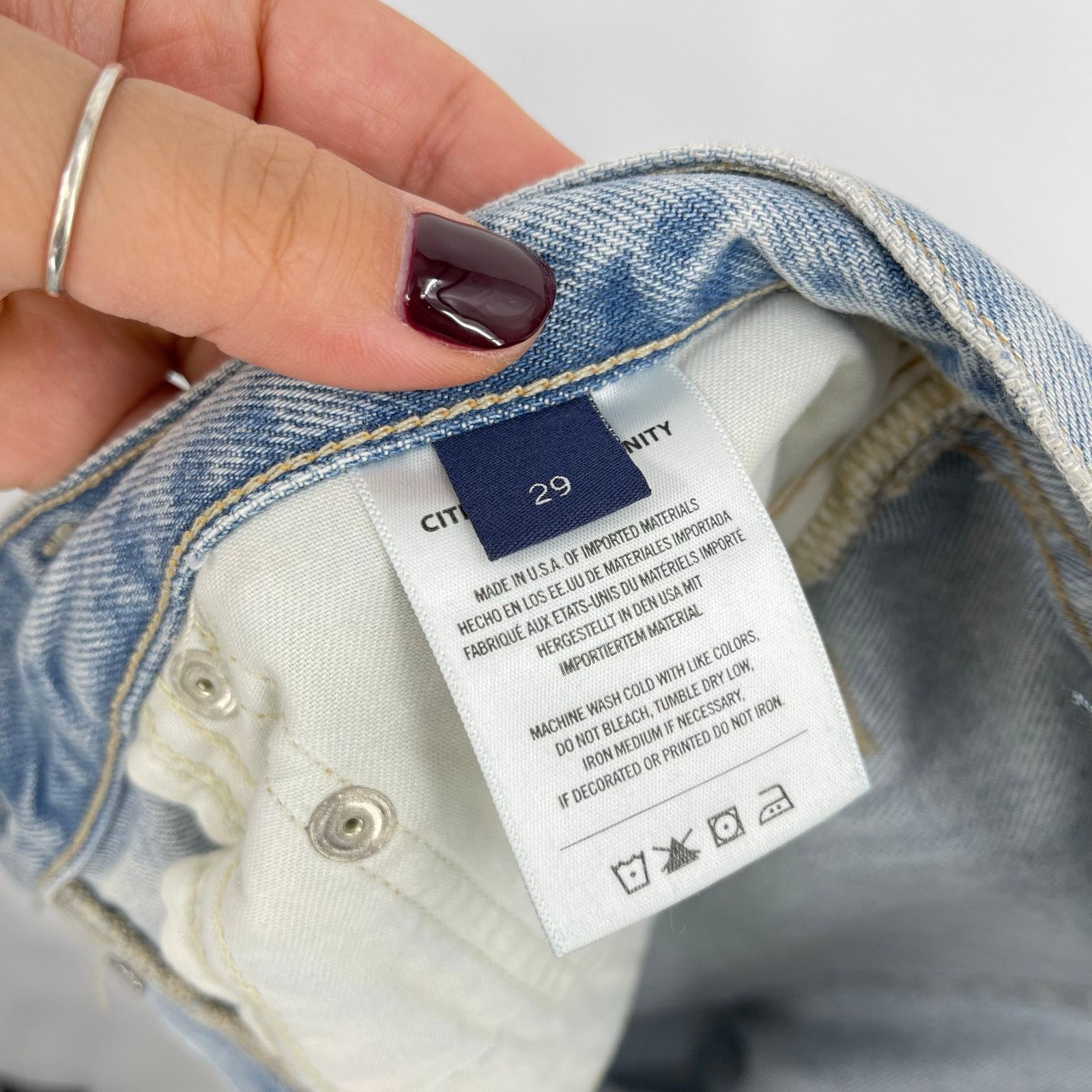 Citizens Of Humanity Citizens of Humanity | NWT Dahlia Bow Leg Barrel Jeans 29 Size 29" - 11 Thumbnail