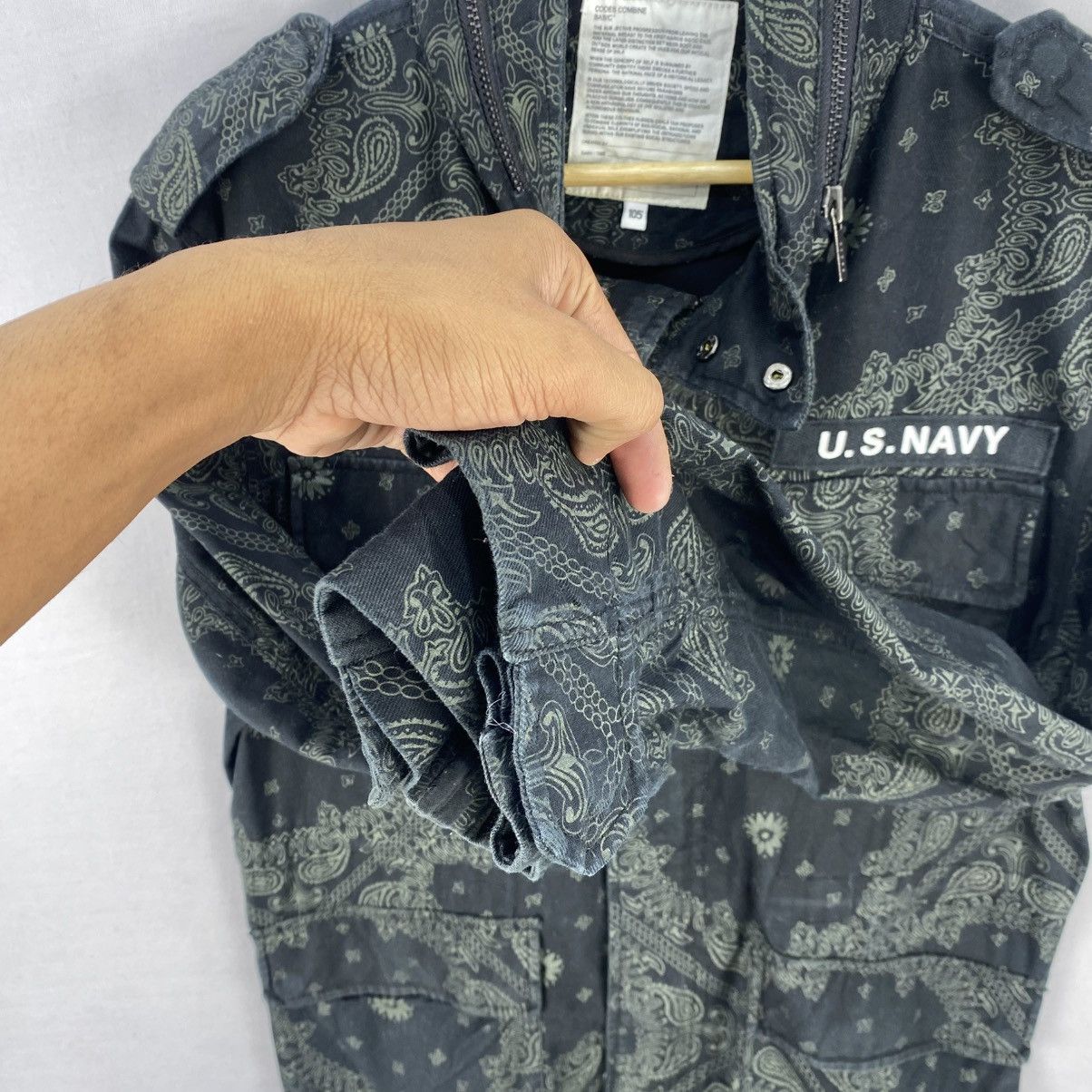 Codes Combine Codes Combine Basic Fullprint Paisley M65 Field Jacket Size US M / EU 48-50 / 2 - 10 Thumbnail