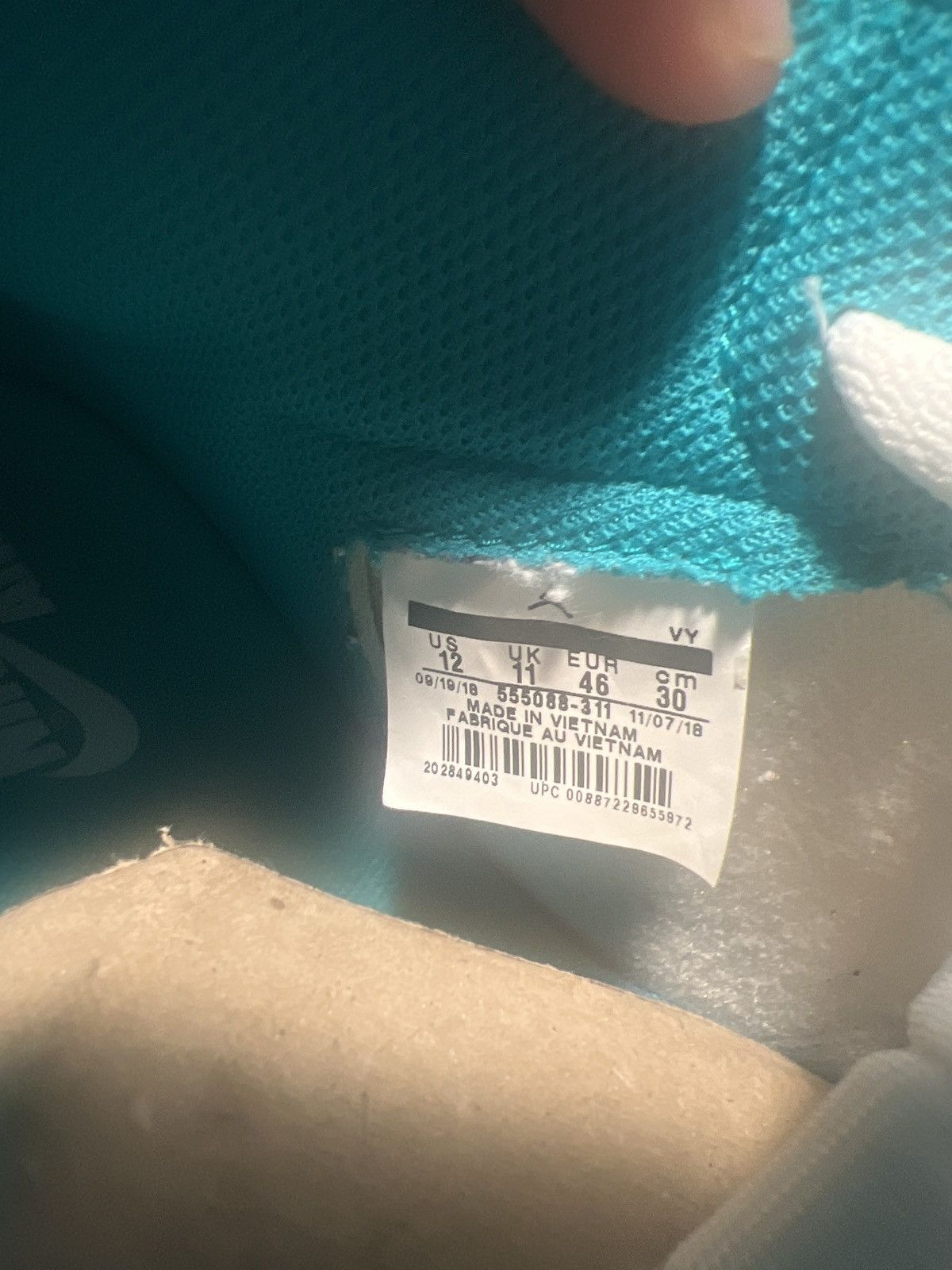 Jordan Brand Jordan 1 Turbo Green Size US 12 / EU 45 - 6 Thumbnail