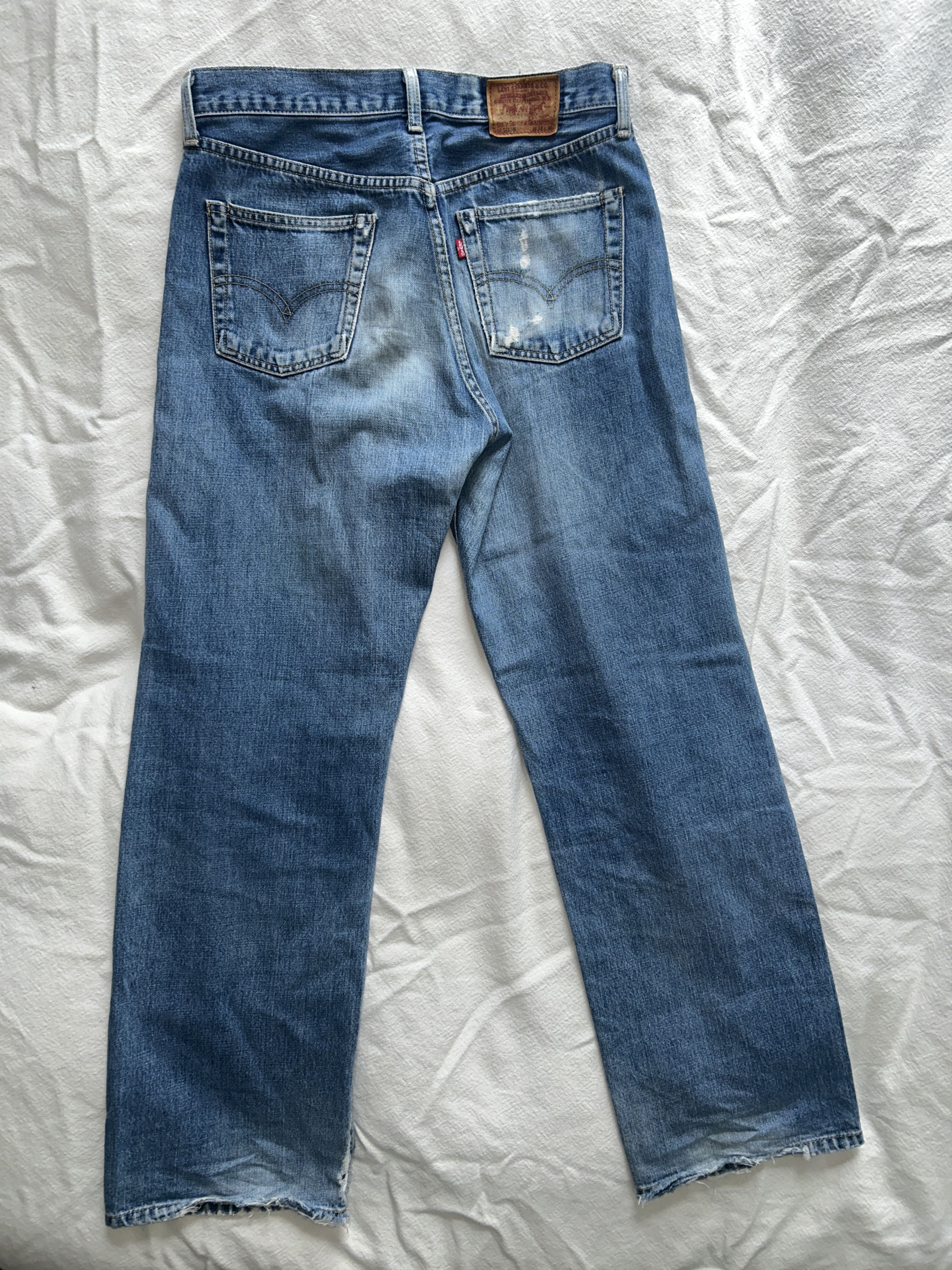 Levi's Vintage Rare Levis 503B Big E Redline Selvedge Denim Pants Size US 31 - 2 Thumbnail