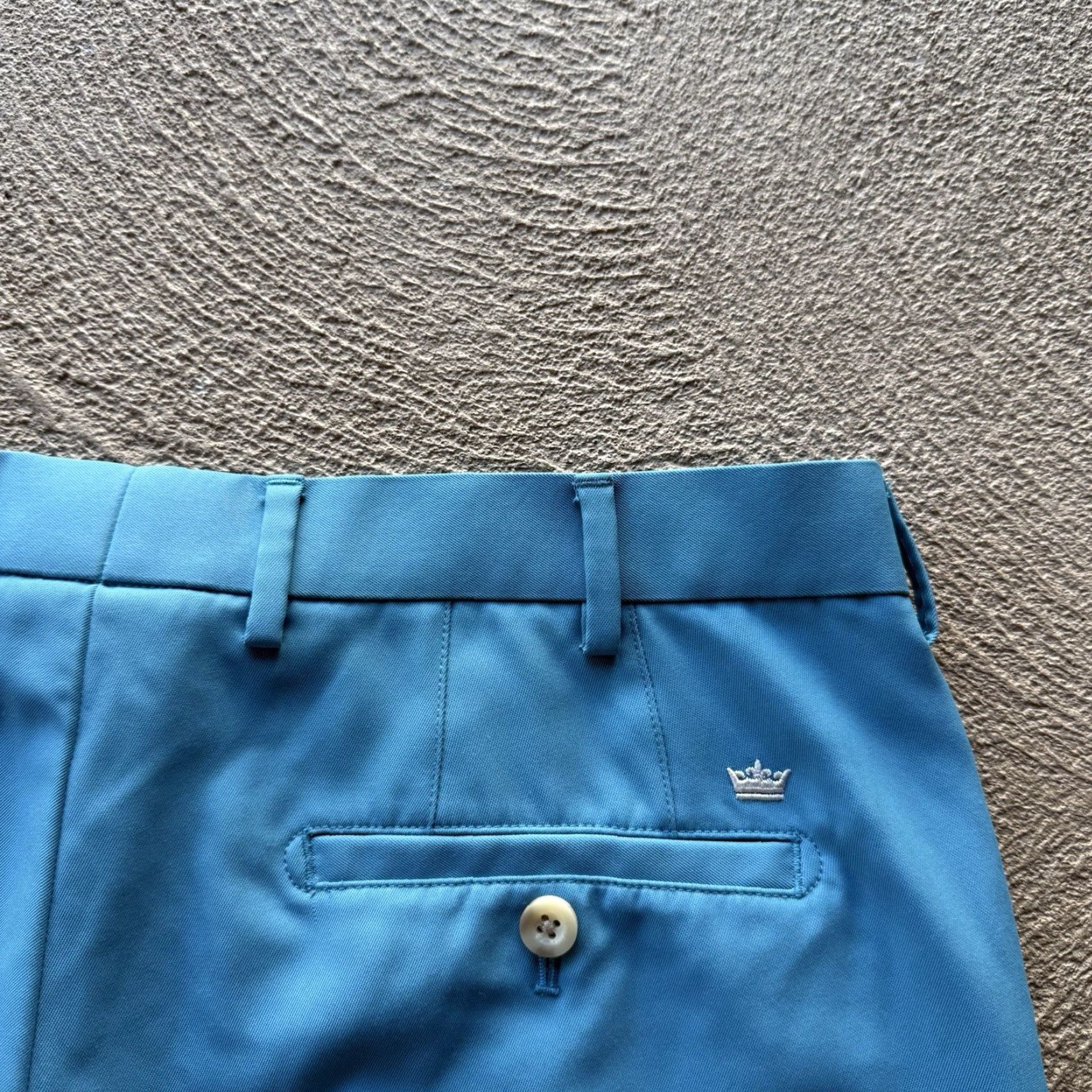 Peter Millar Peter Millar Shorts Mens 33 Blue Crown Sport Salem Performance Stretch Golf Dad Size US 33 - 4 Thumbnail
