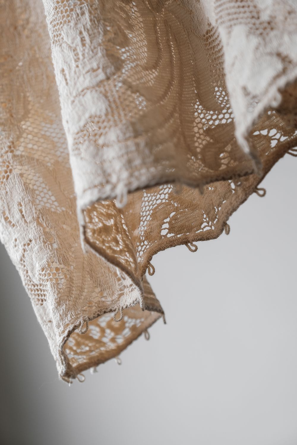 Bode BODE Cotton Lace Shirt - Ecru Size US M / EU 48-50 / 2 - 9 Thumbnail