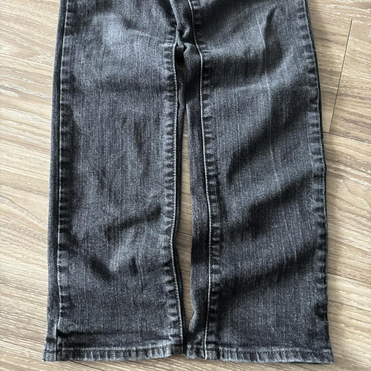 Vintage Crazy Vintage Y2K/2000s Grunge Black Denim Jeans! 30x32 Size US 30 / EU 46 - 6 Thumbnail