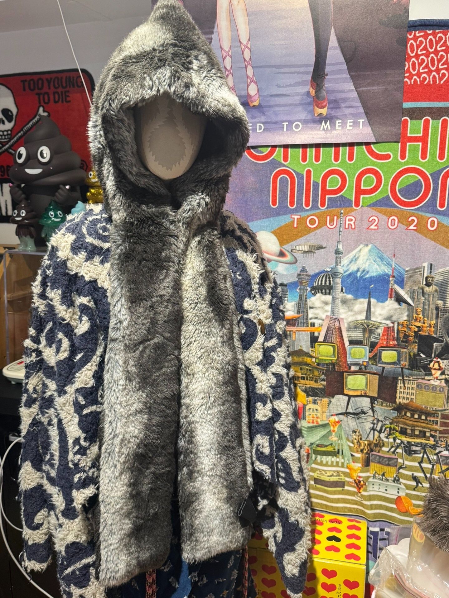 Vivienne Westwood Vivienne Westwood Faux Fur Hooded Scarf Size S / US 4 / IT 40 - 1 Thumbnail