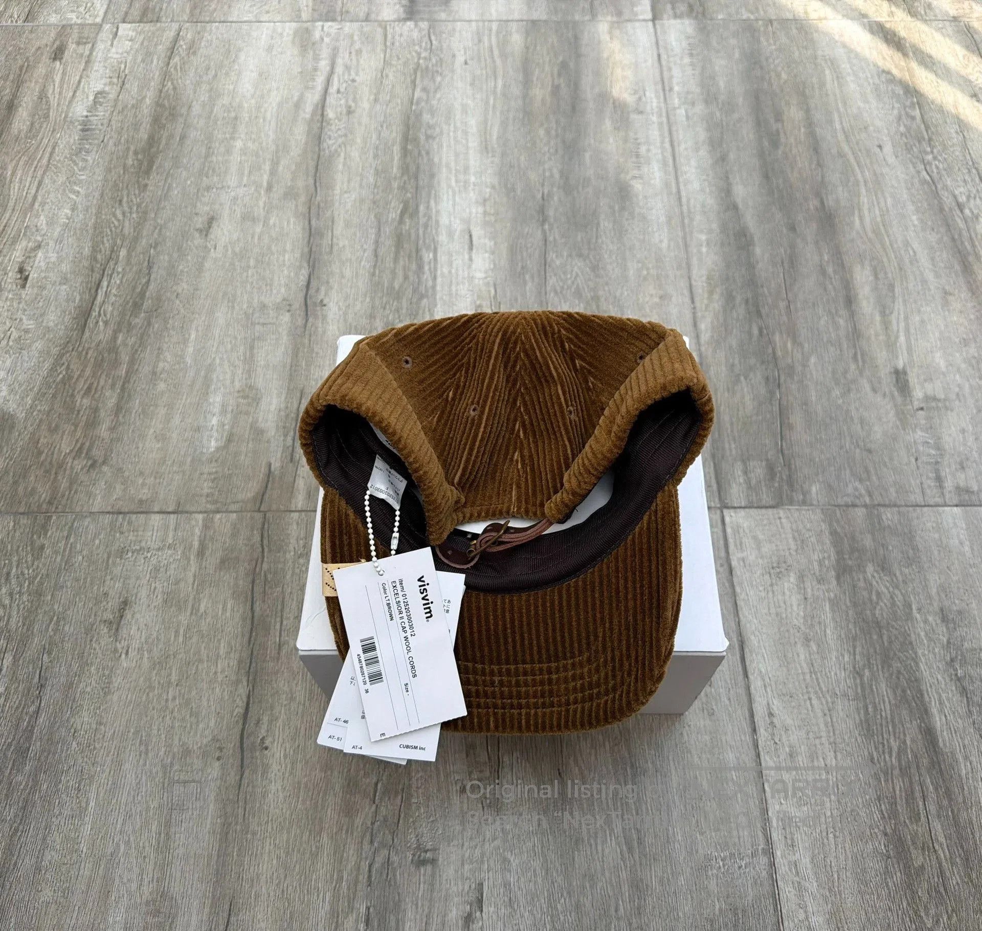 Visvim VISVIM EXCELSIOR II WOOL CORDS CAP. Size ONE SIZE - 3 Thumbnail