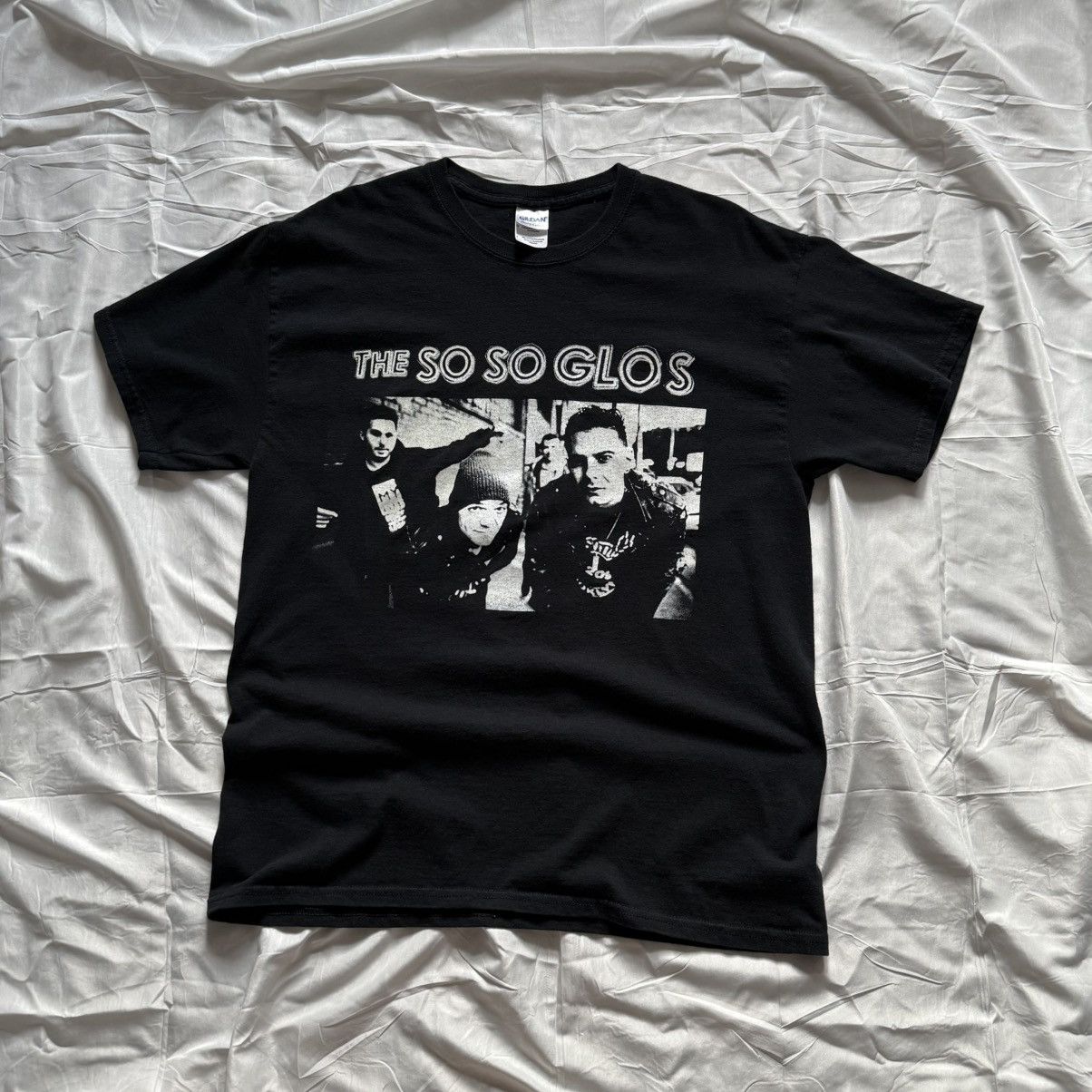Band Tees The So So Glos Punk Band T-Shirt Gildan Heavy Cotton Size L Size US L / EU 52-54 / 3 - 2 Thumbnail