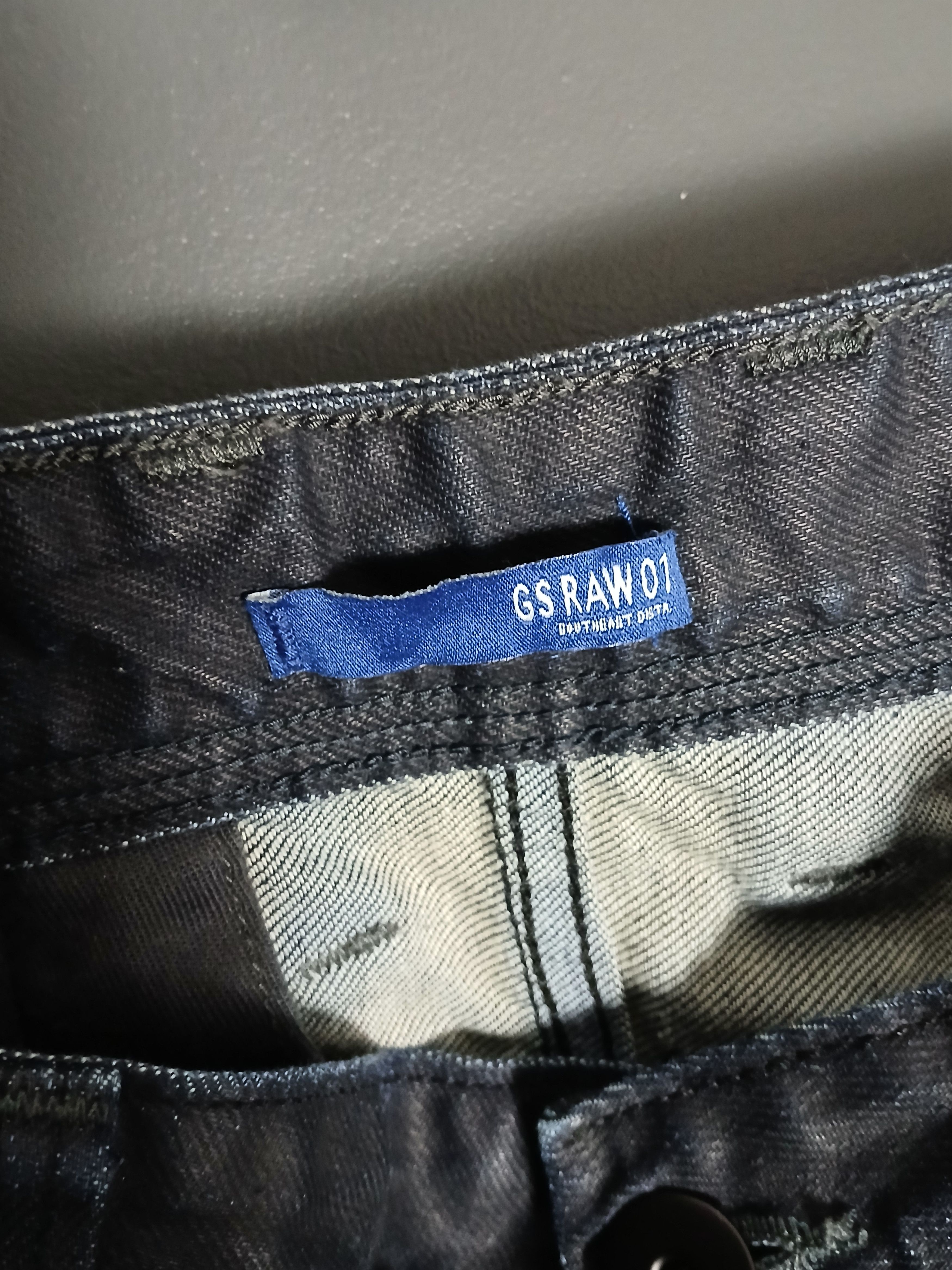 G-Star G-Star Waxed Jeans Pants Size US 32 / EU 48 - 13 Thumbnail