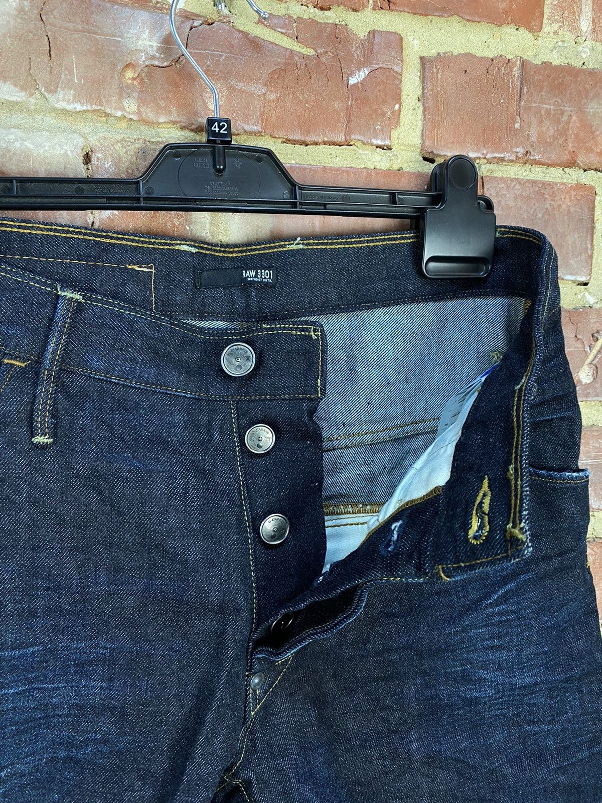 G-Star G-Star Raw 3301 Riley Loose Tapered Denim Jeans Size US 29 - 9 Thumbnail