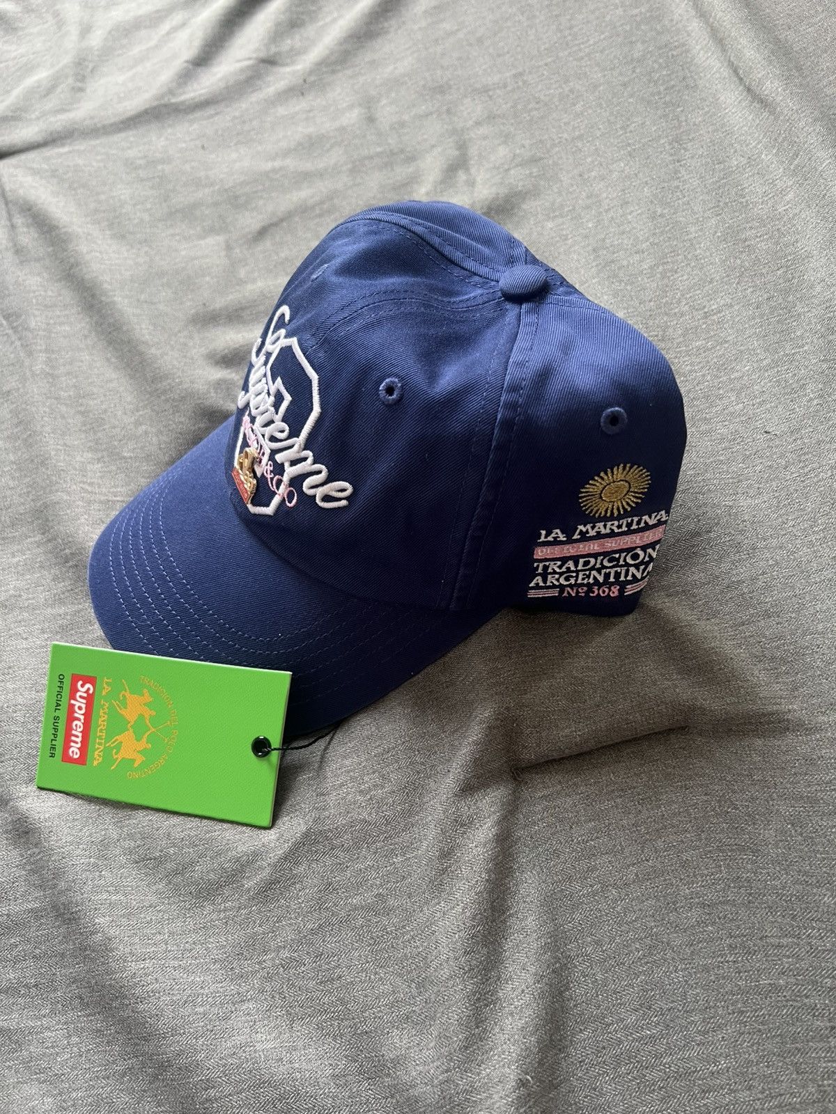 Supreme La Martina Jacob & Co 6 Panel Navy