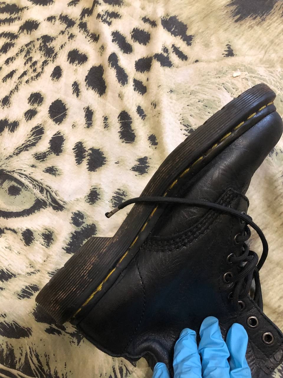 Dr. Martens Smooth Leather Combat Boots