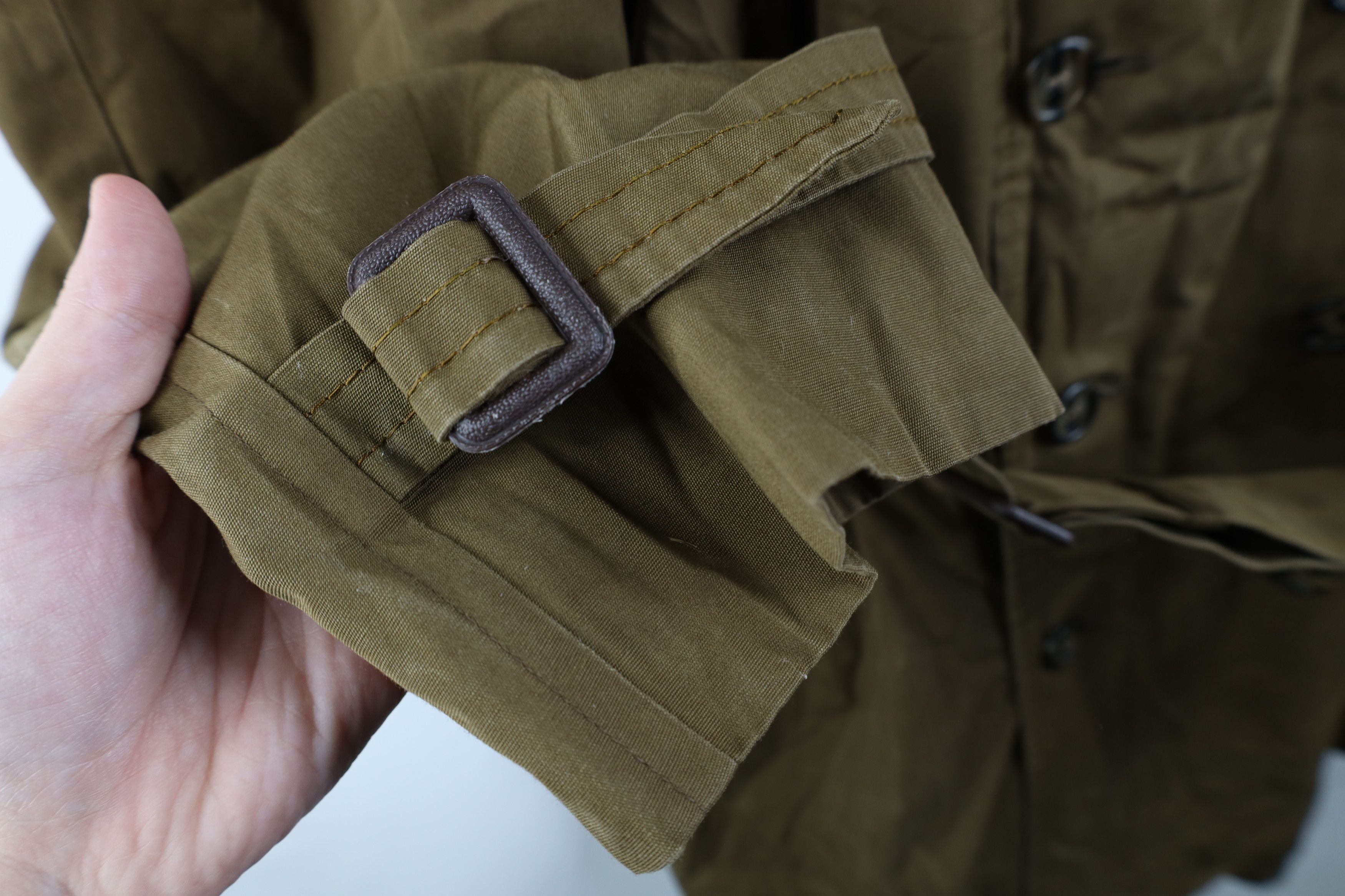 Vintage Vintage 70s Streetwear Cloth Belted Trench Coat Jacket Size US XL / EU 56 / 4 - 7 Thumbnail