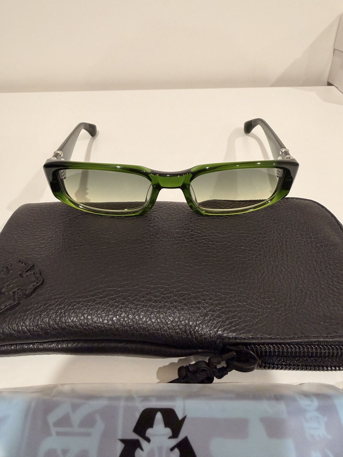 Chrome Hearts Chrome Hearts Bluehers Green Size ONE SIZE - 6 Thumbnail