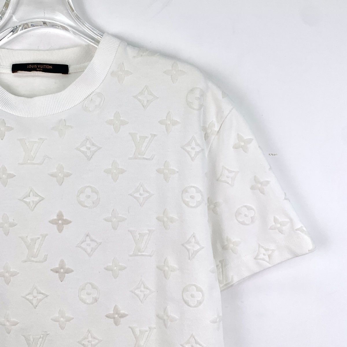 Louis Vuitton White Short-Sleeve Patterned Shirt XS Size US XS / EU 42 / 0 - 3 Thumbnail