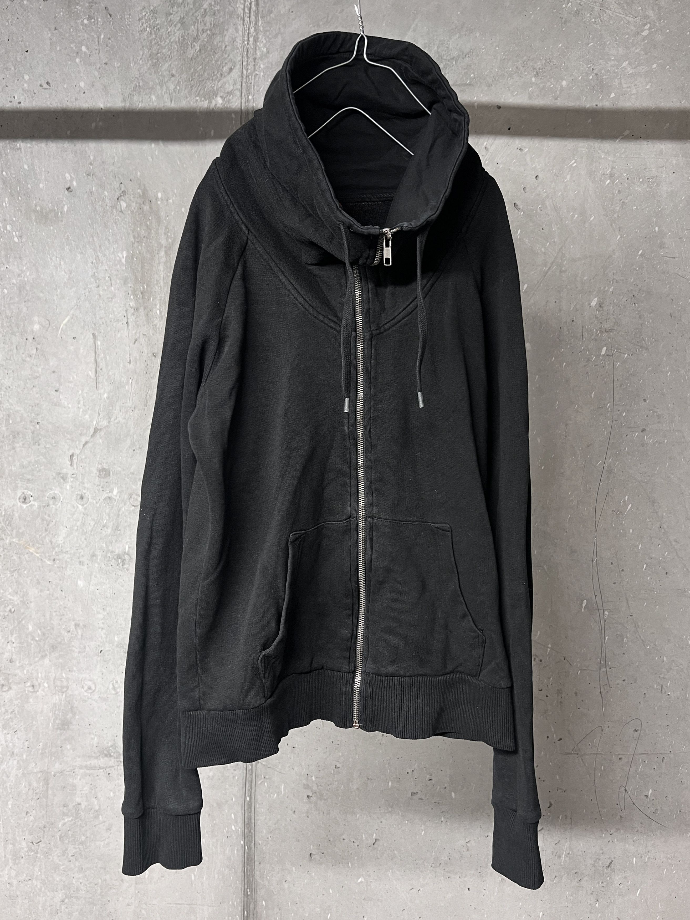 Japanese Brand High neck architectural zip hoodie Size L / US 10 / IT 46 - 1 Thumbnail