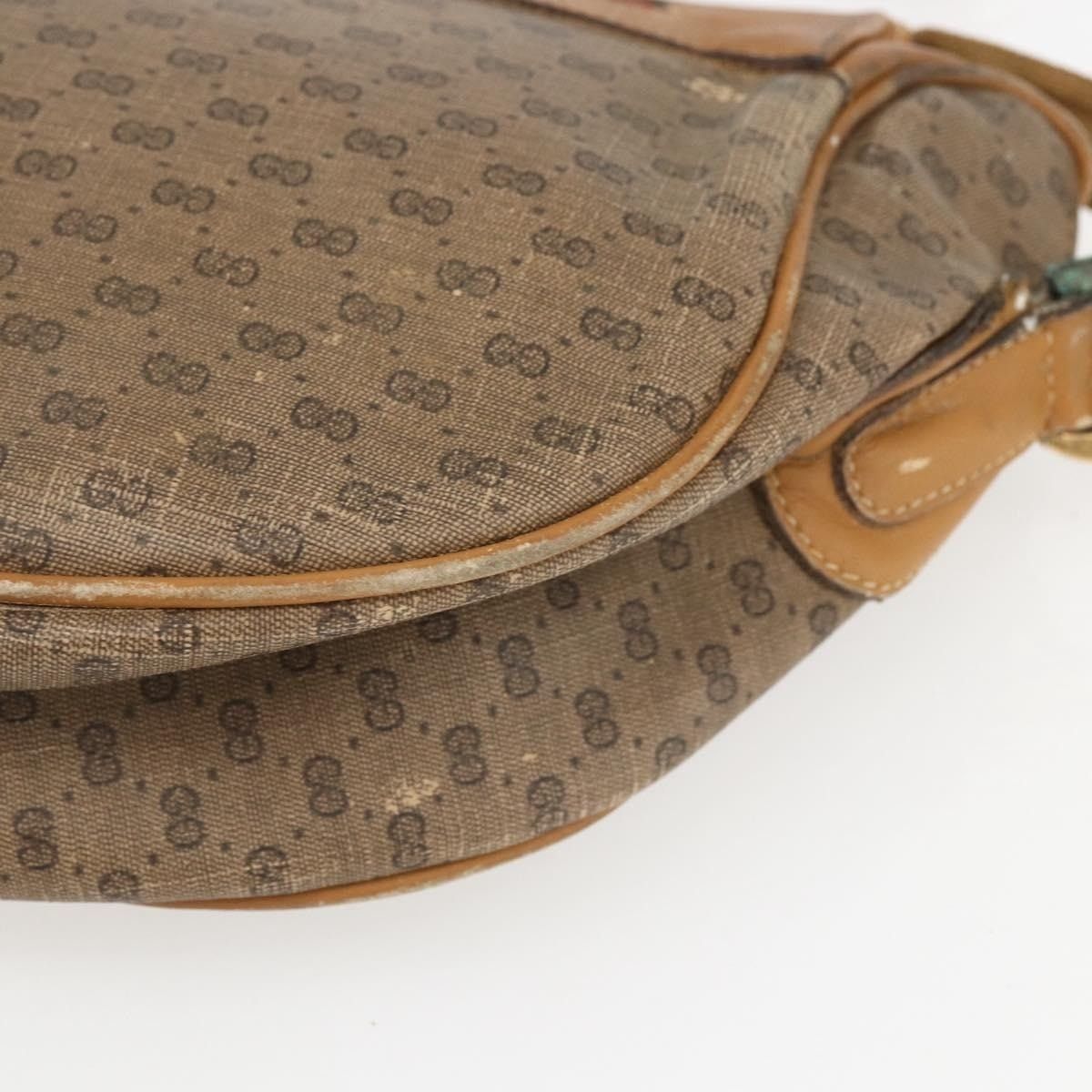 Gucci Gucci Micro GG Supreme Web Shoulder Bag Beige Size ONE SIZE - 2 Thumbnail