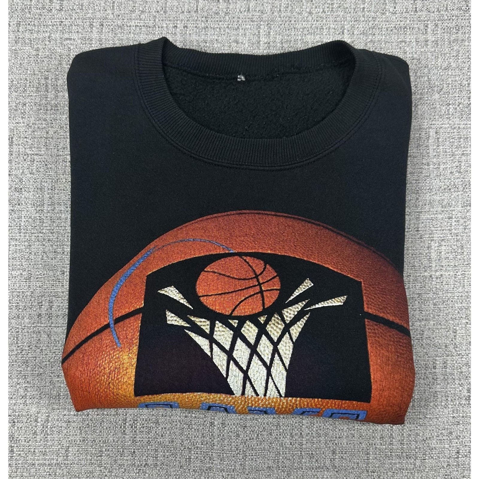 Nutmeg Cleveland Cavaliers Sweatshirt Sz XL Black NBA Nutmeg 1990s Size US XL / EU 56 / 4 - 11 Thumbnail