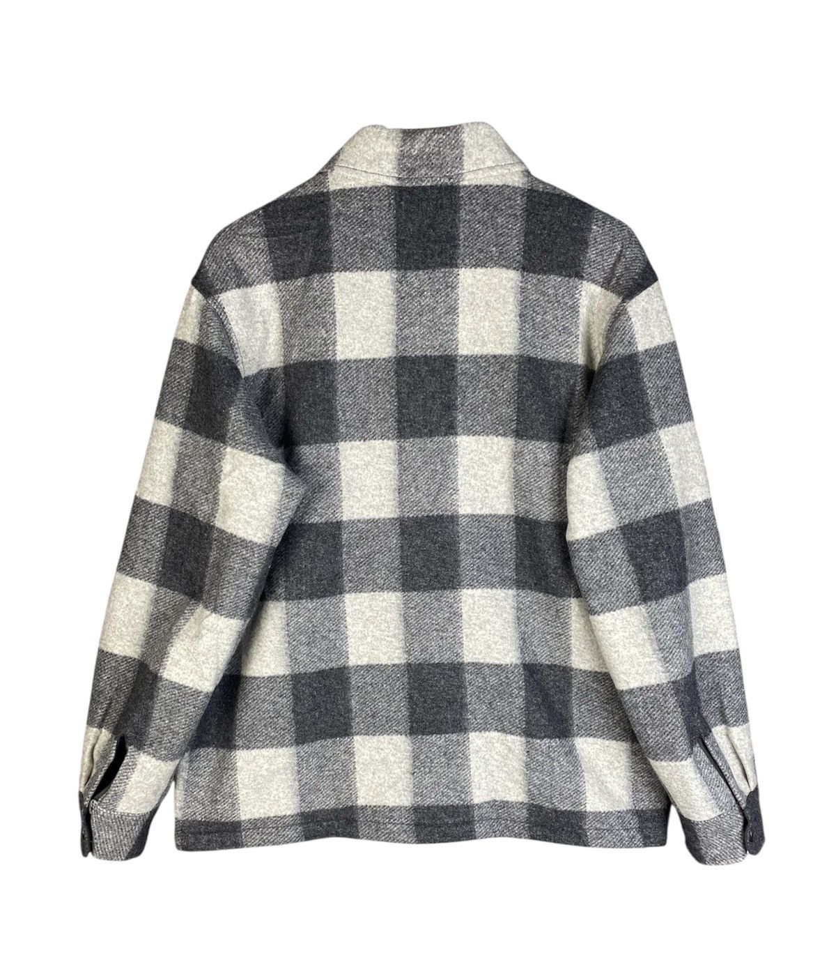 Flannel × Japanese Brand × Uniqlo Uniqlo Flannel Heavy Plaid Shirt Button Up Size US L / EU 52-54 / 3 - 2 Thumbnail