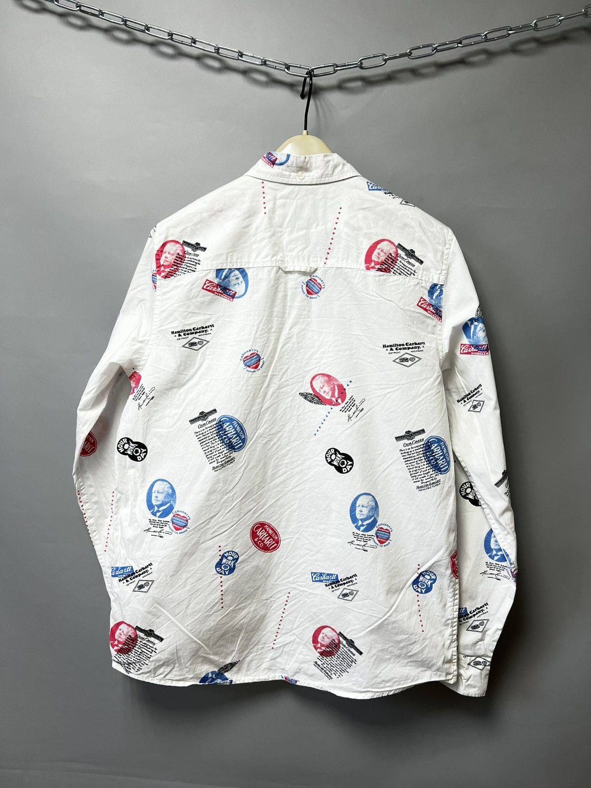 Carhartt × Carhartt Wip Carhartt WIP L/S History Shirt Size US M / EU 48-50 / 2 - 2 Thumbnail