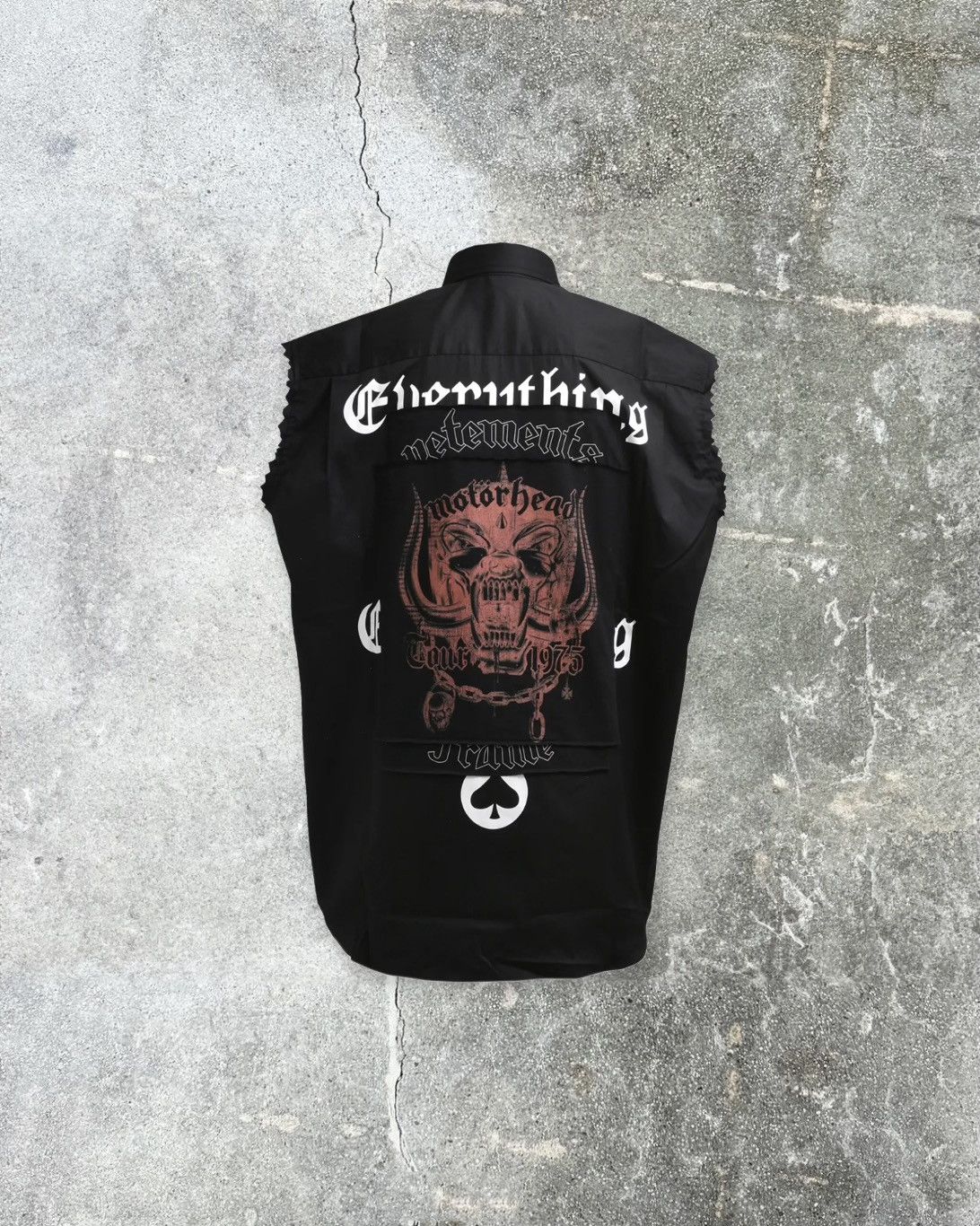 Vetements Vetements Motorhead Sleeveless Jersey Shirt Size US XL / EU 56 / 4 - 2 Thumbnail