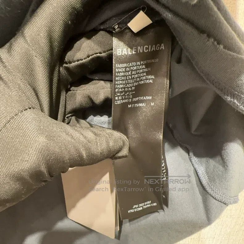Balenciaga Balenciaga Haze blue ink wash short-sleeve Size US M / EU 48-50 / 2 - 6 Thumbnail