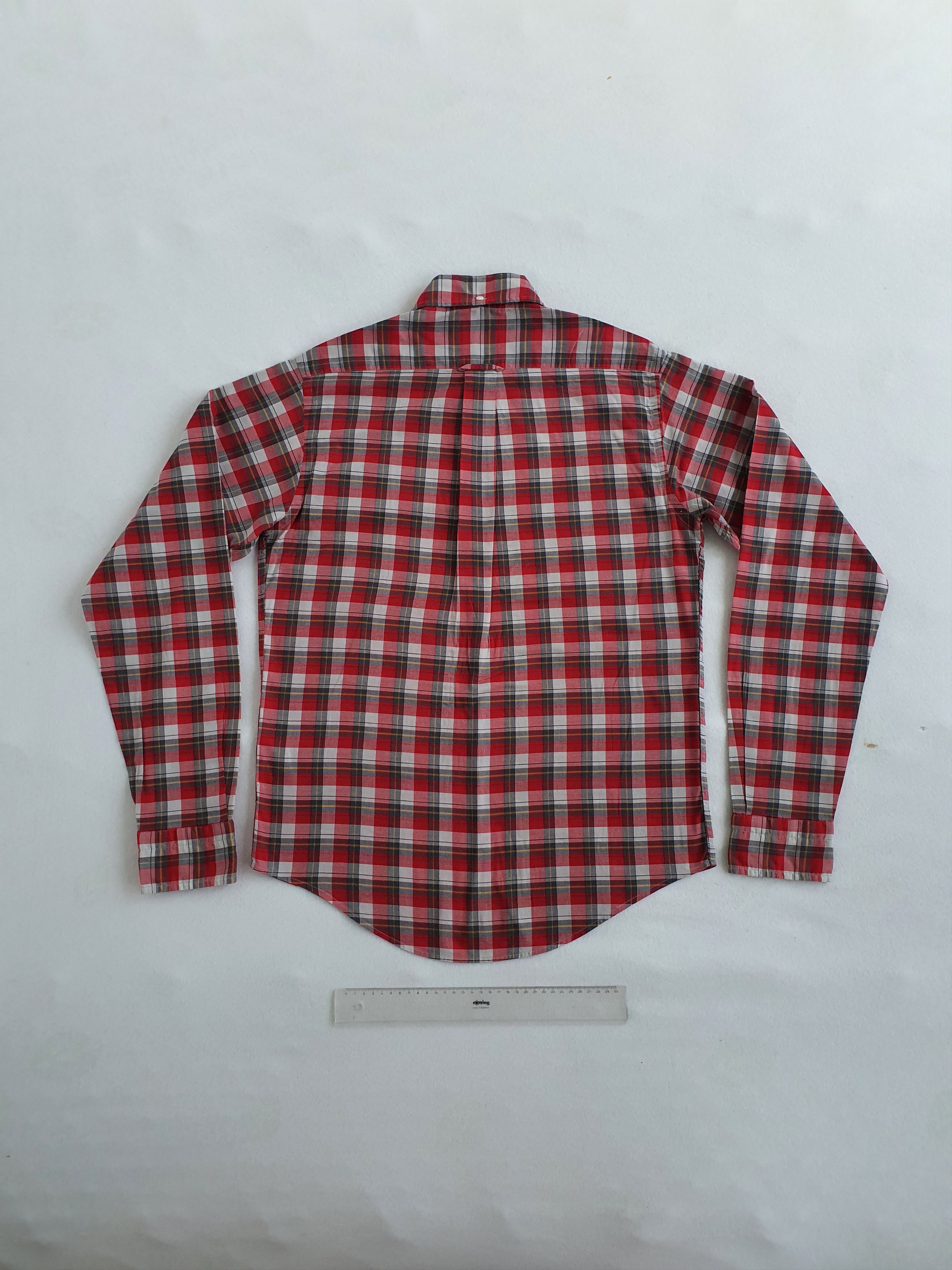 Gant × Michael Bastian Casual Button-Down Collar Shirt - Madras - Winter 2011 Size US M / EU 48-50 / 2 - 2 Thumbnail