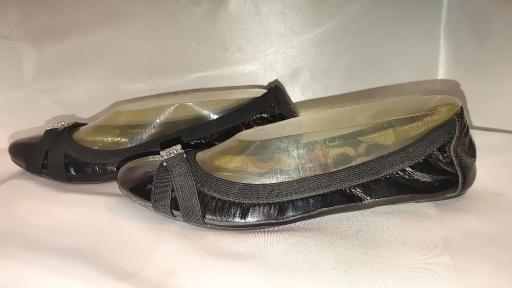 Coach Coach Dwyer Patent Leather Ballet Flats Size 10B Size US 10 / IT 40 - 3 Thumbnail