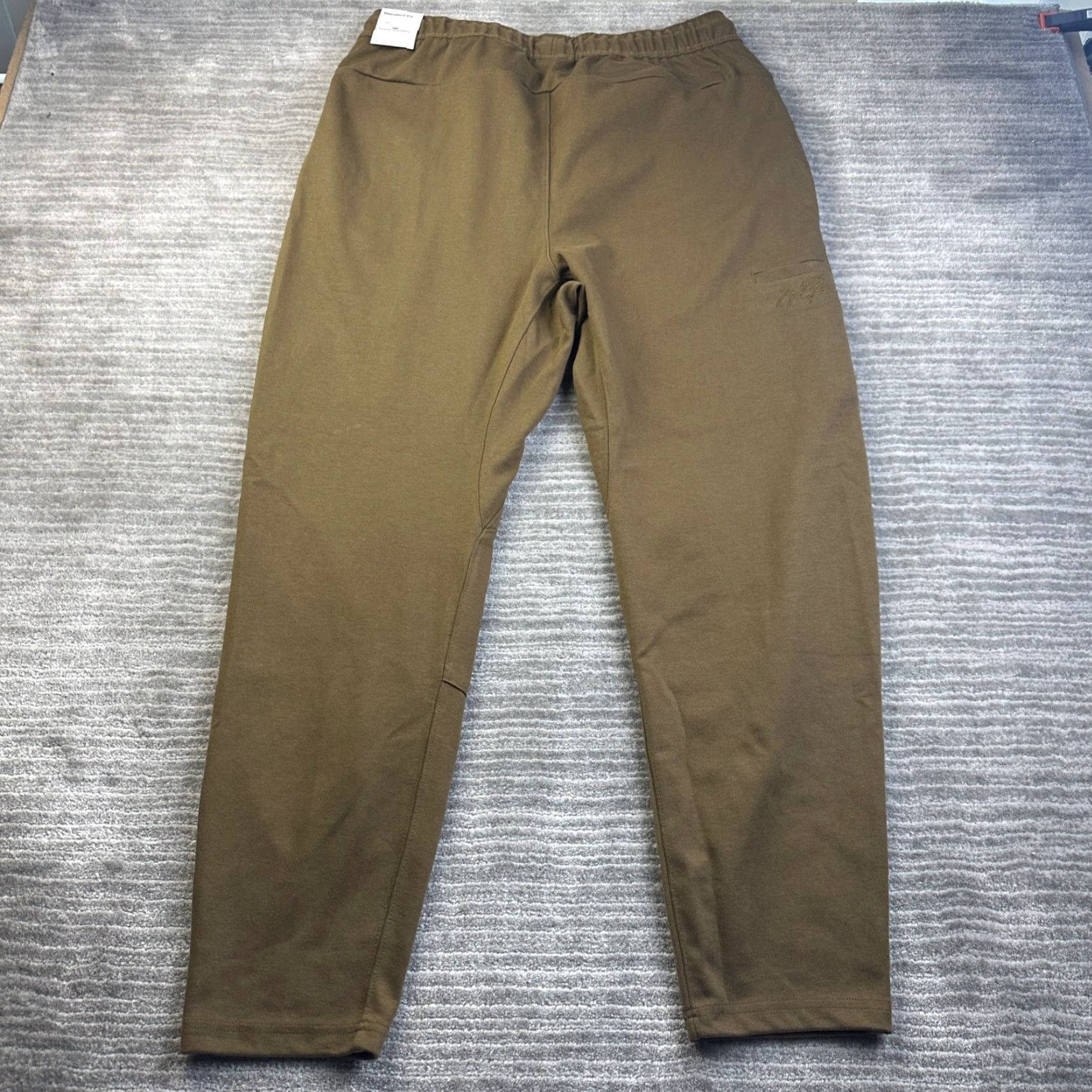Nike Jordan Pants Mens 2XL Green Sweatpants Light Olive Essentials Warmup Trousers Size US 39 - 3 Thumbnail