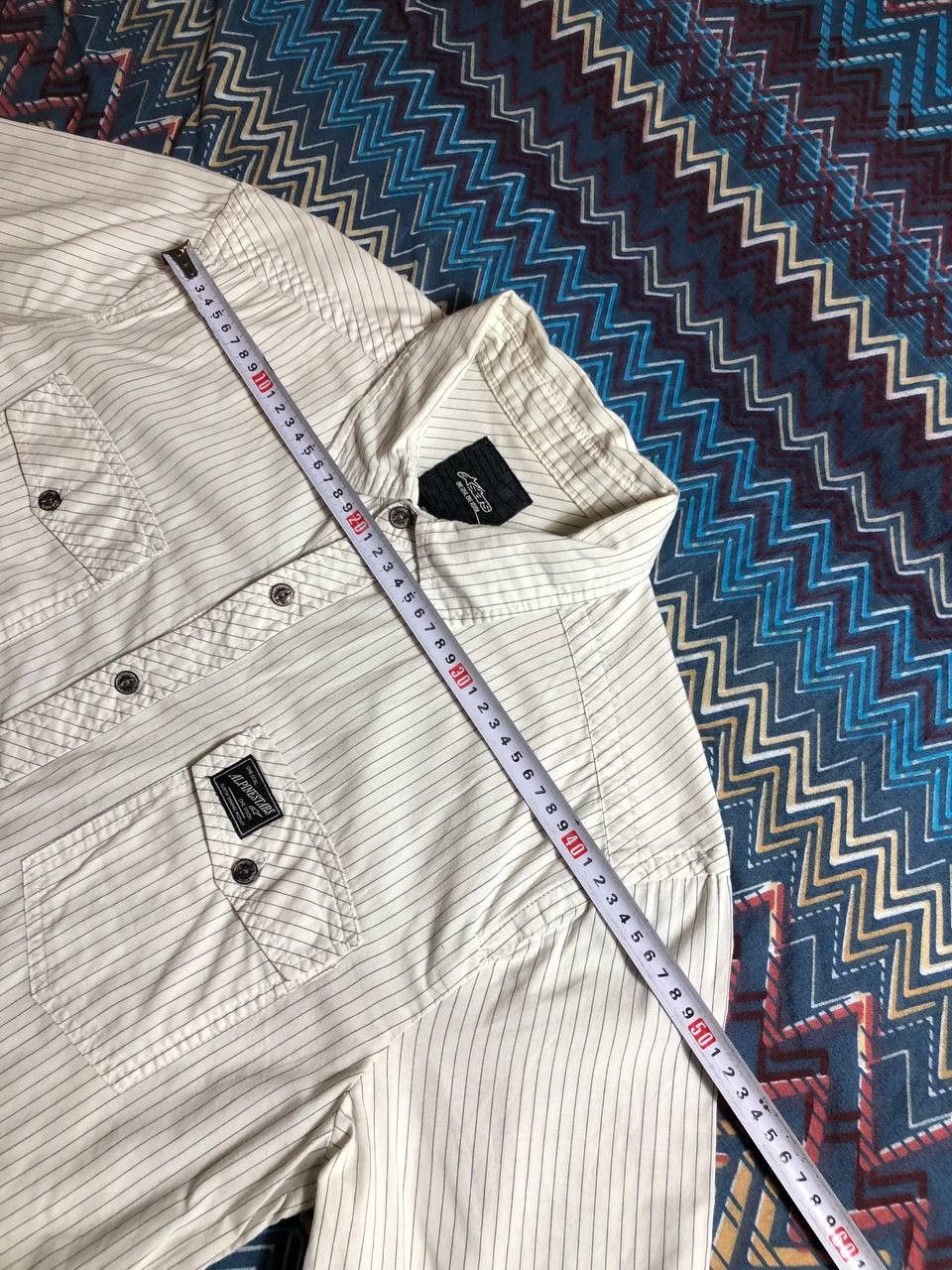 Alpinestars Vintage Y2K shirt with short sleeves Alpinestars streetwear Size US M / EU 48-50 / 2 - 10 Thumbnail