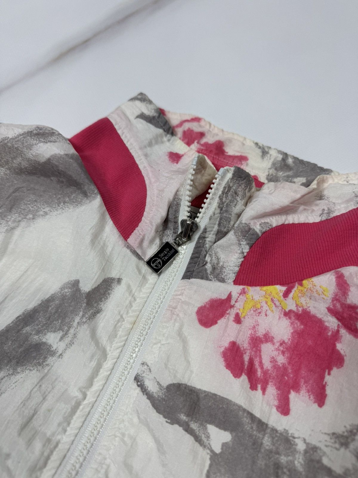 Sergio Tacchini Vintage Sergio Tacchini Nylon 90s Zip Jacket Size US M / EU 48-50 / 2 - 5 Thumbnail